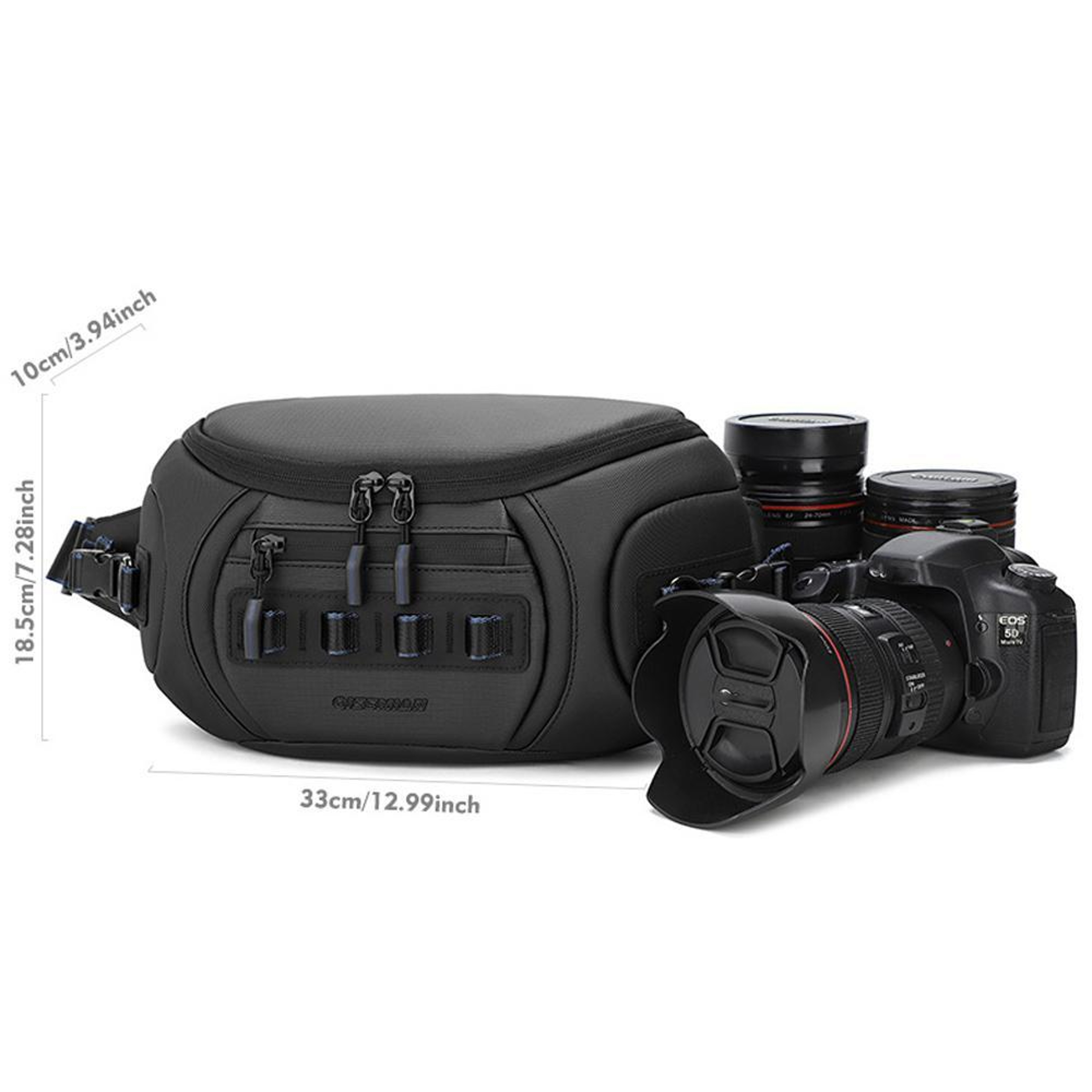 UrbanFlex Camera Sling Bag For Men With Removable Dividers  Water Resistant Travel Design 10