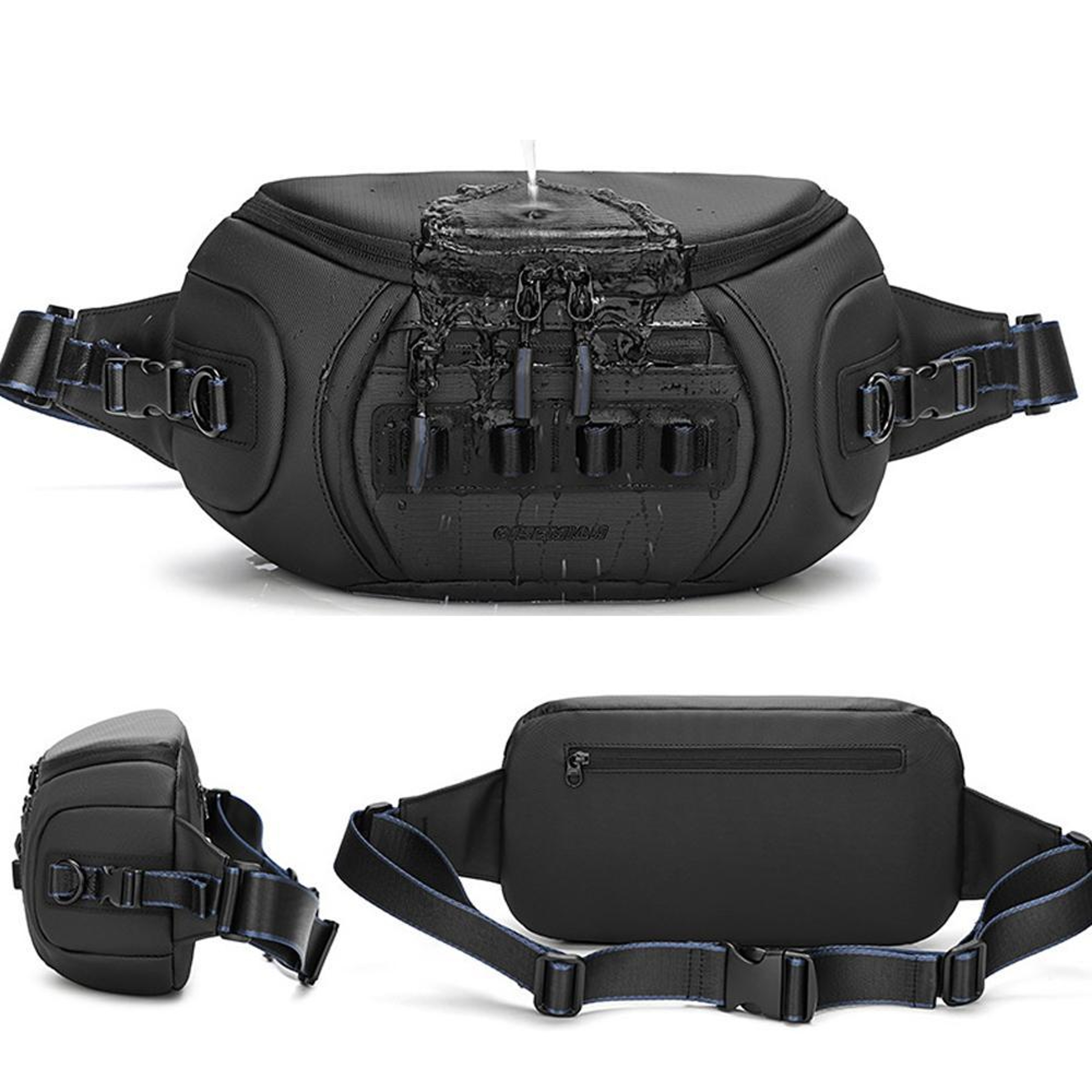 UrbanFlex Camera Sling Bag For Men With Removable Dividers  Water Resistant Travel Design 0