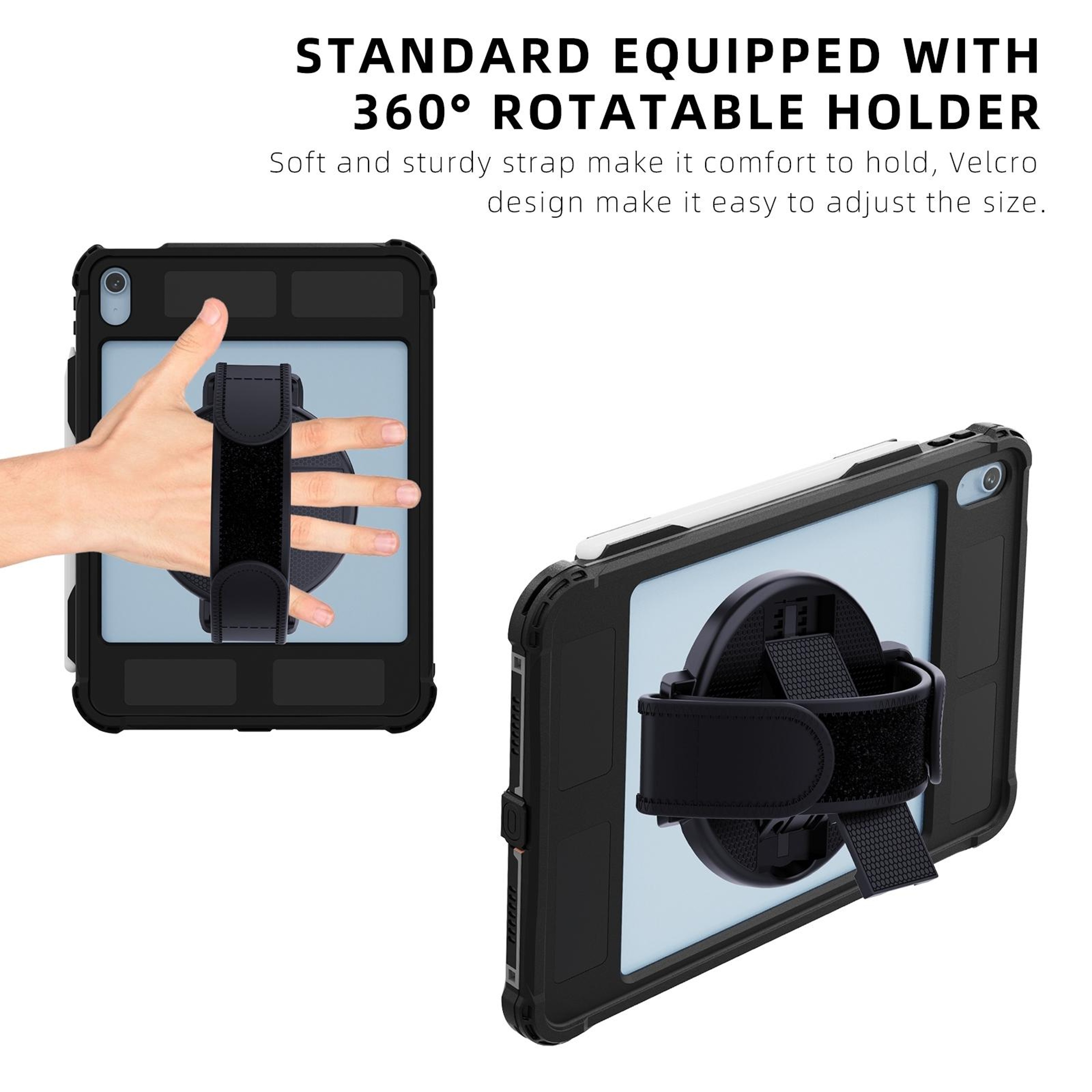 RedPepper IP68 Waterproof iPad Case for iPad 2025 & 2022 Shockproof Protective Cover – view 4