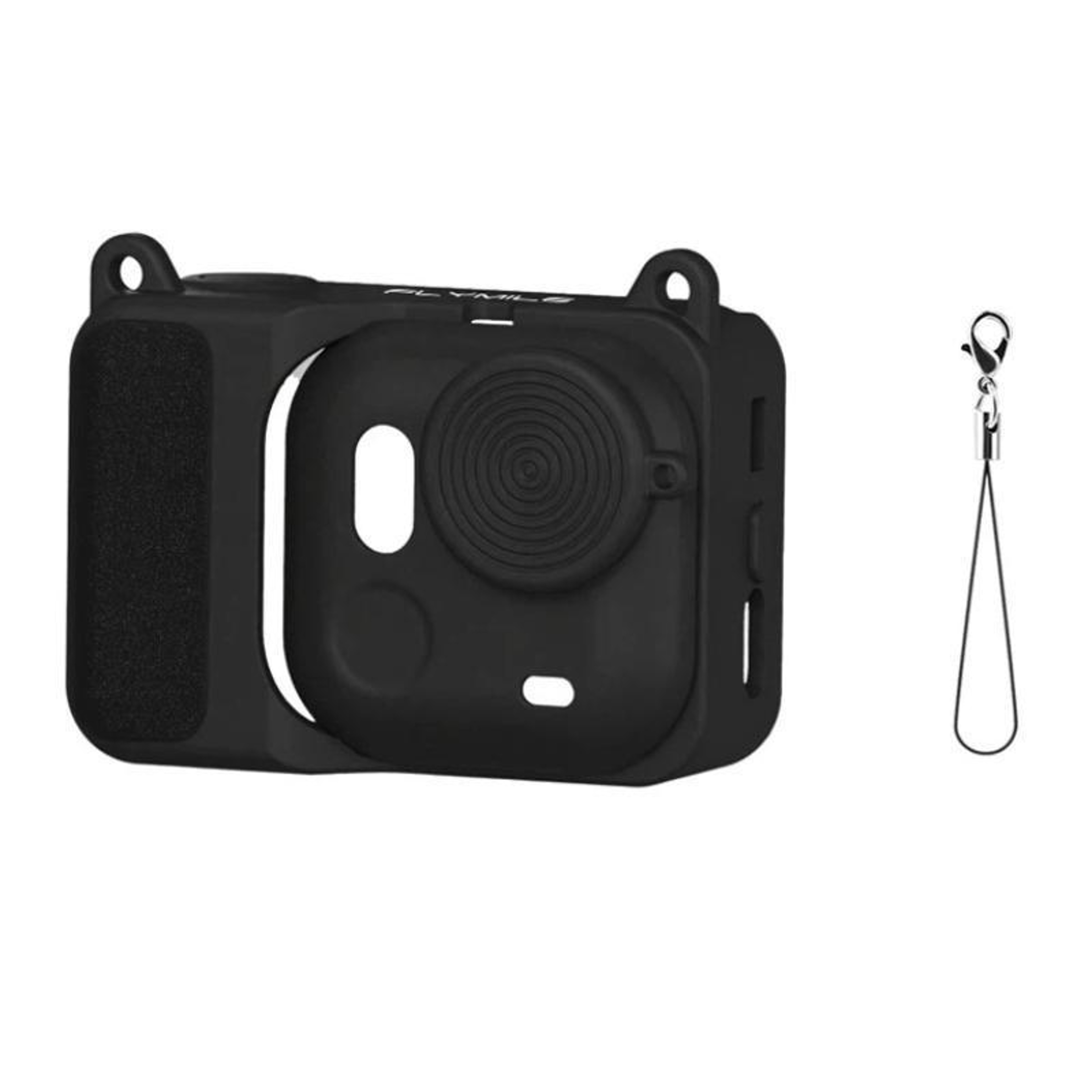 Silicone Protective Case For Insta360 GO Ultra Camera With Lens Cover  Lanyard 0
