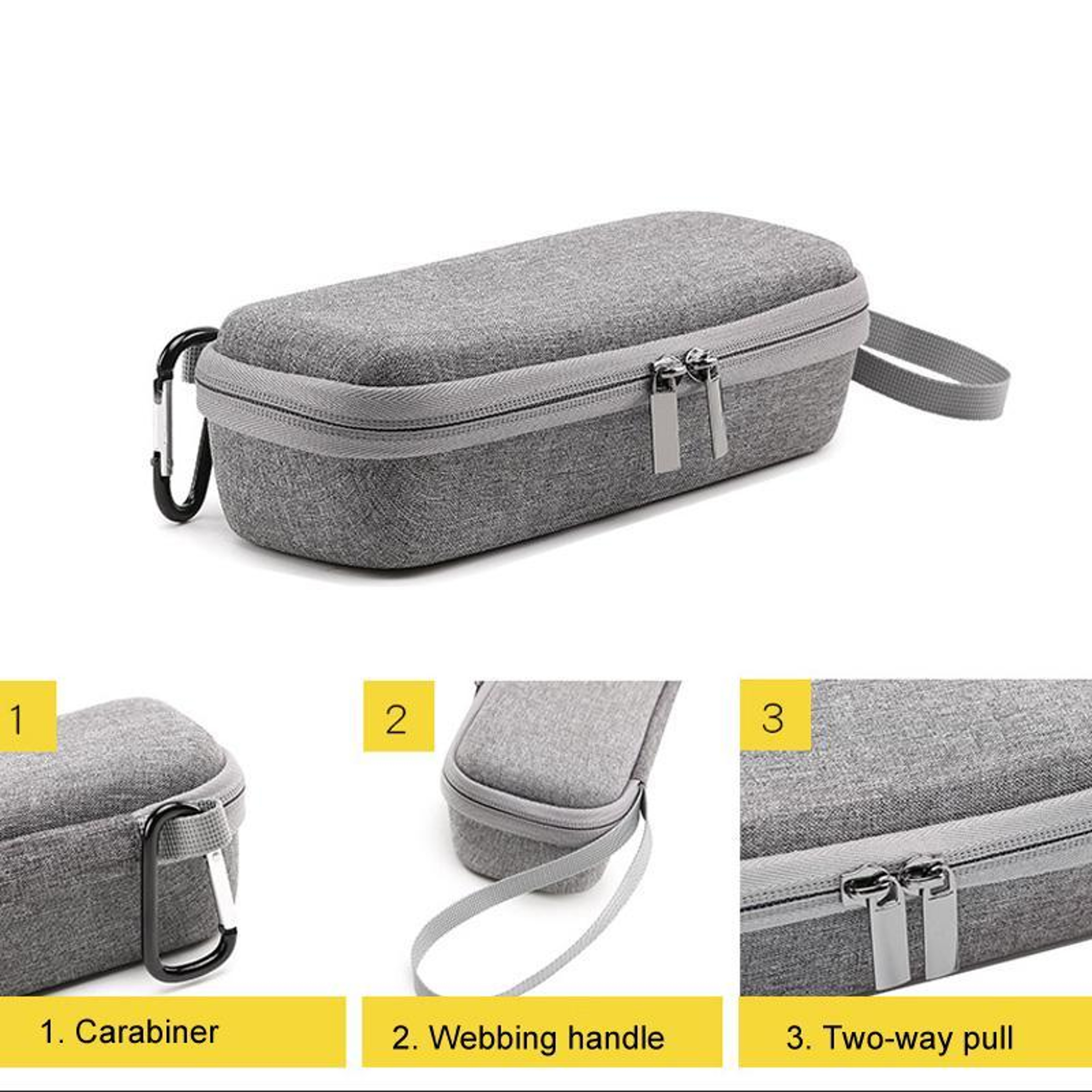 DJI Pocket 3 Case Hard Shell Travel Storage Bag with Shockproof Protection – view 4