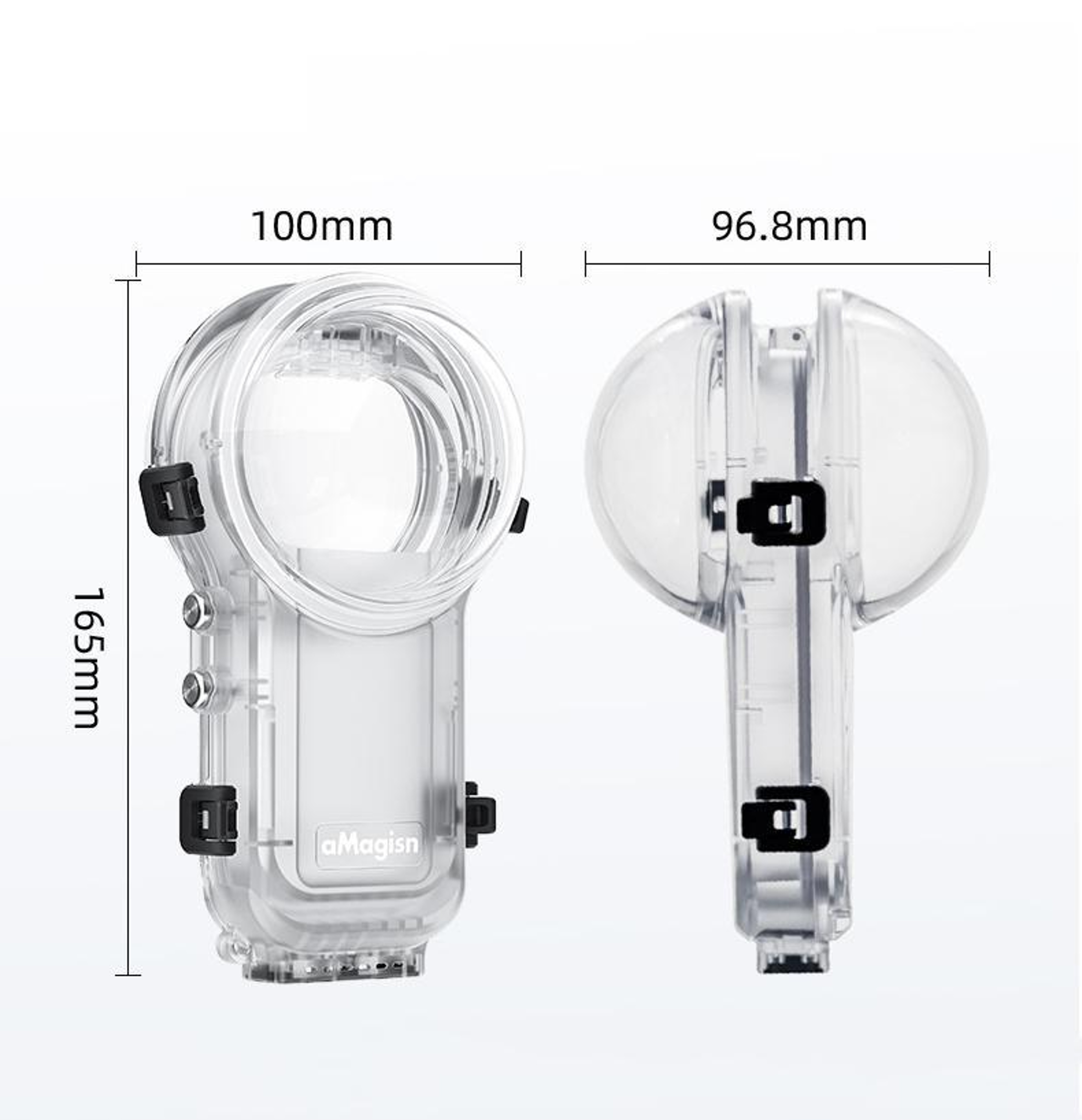 Insta360 X5 60M Waterproof Diving Case with Invisible Selfie Stick Support – view 3