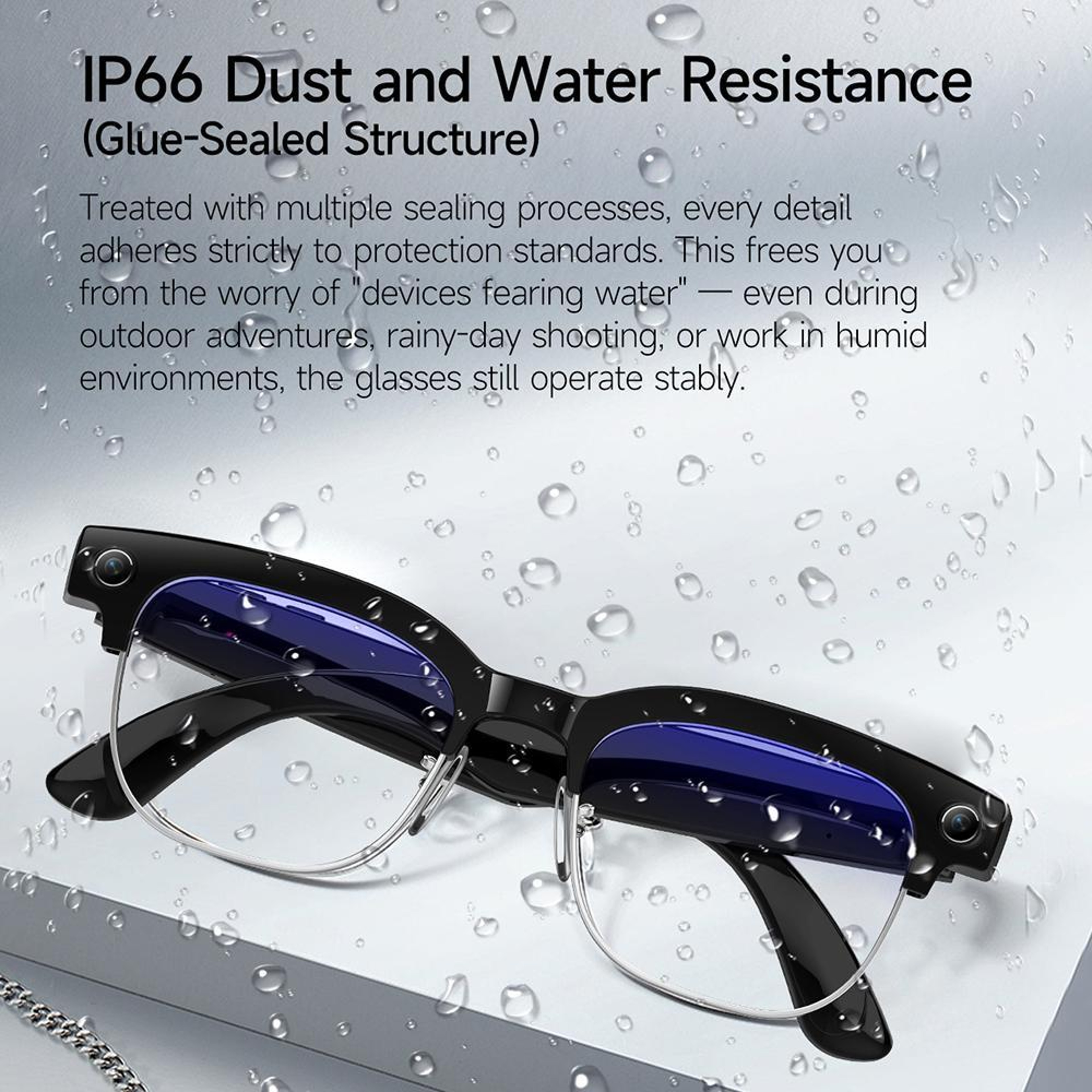 AI Smart Glasses With 8MP Camera Real Time Translation  Bluetooth Calling 9