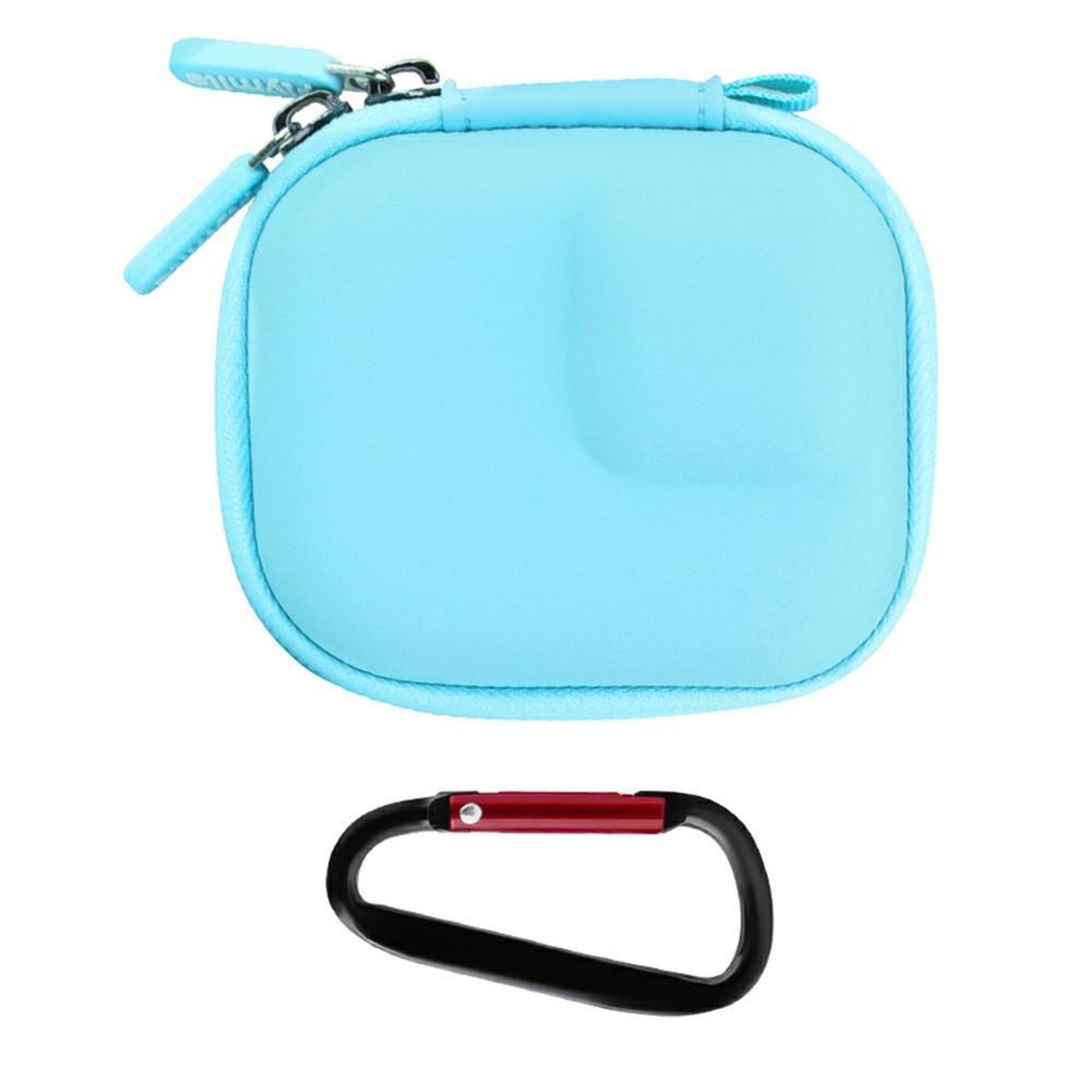 FPU Hard Shell Action Camera Case With Carabiner For DJI Action Insta360  GoPro Cameras 0