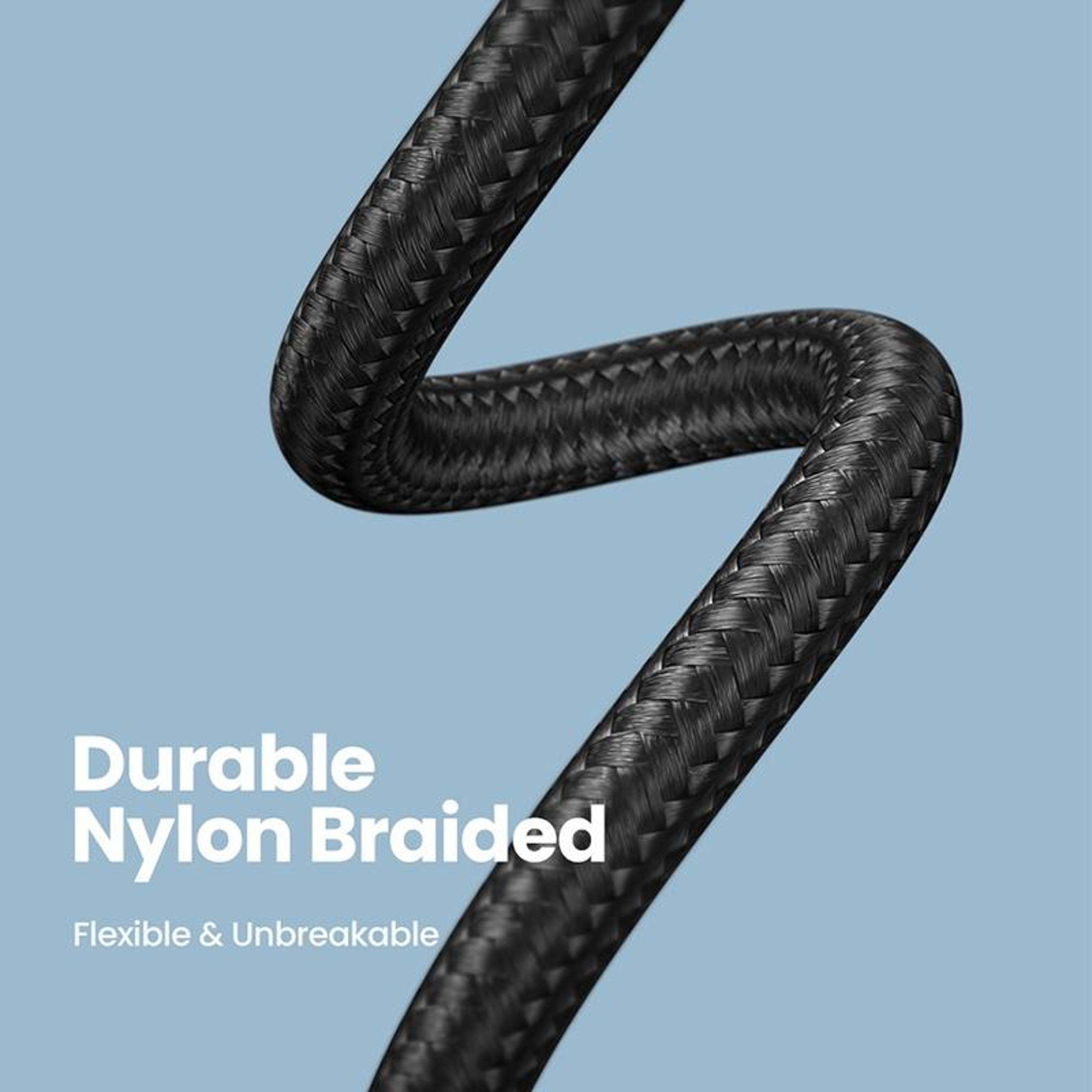 10Gbps USB C Cable Fast Charging Nylon Braided Type C Data Transfer Cord – view 5
