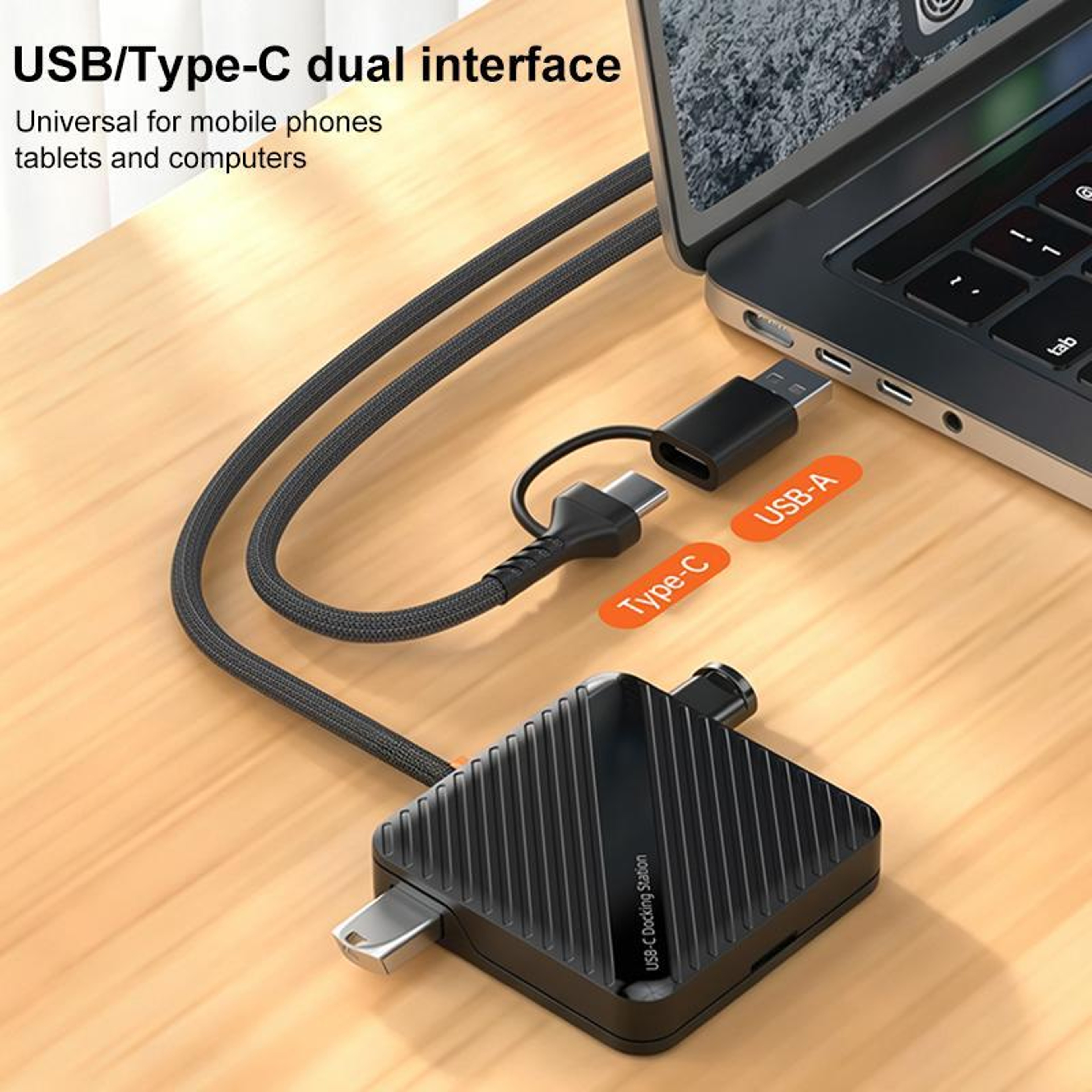 Multifunctional Portable Dual Interface Card Reader & Storage Box – view 9