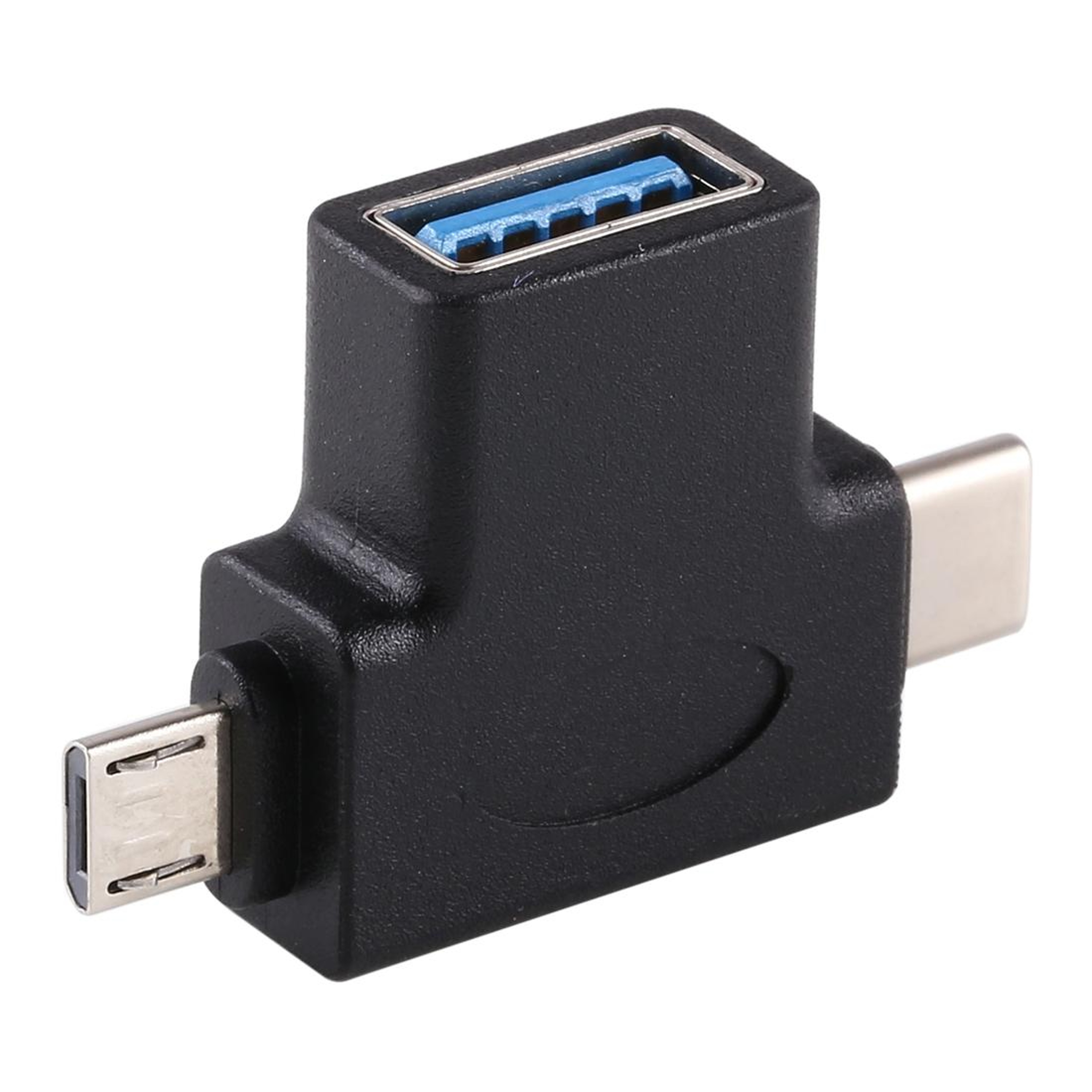 Premium Multi Device USB OTG Adapter USB C to USB 3.0 + Micro USB – view 4