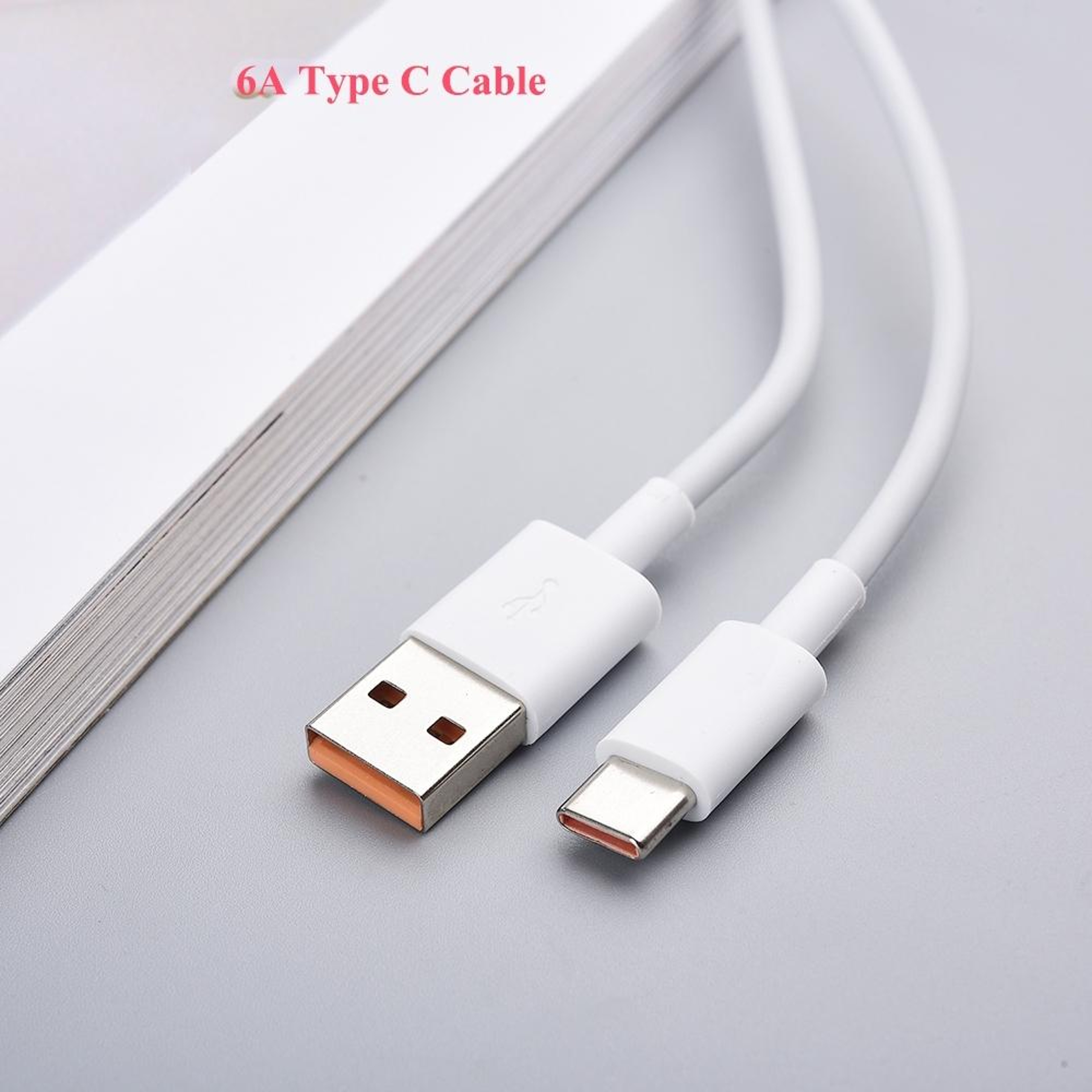 Premium 6A USB C Fast Charging Data Cable Durable Type C Quick Charge 4