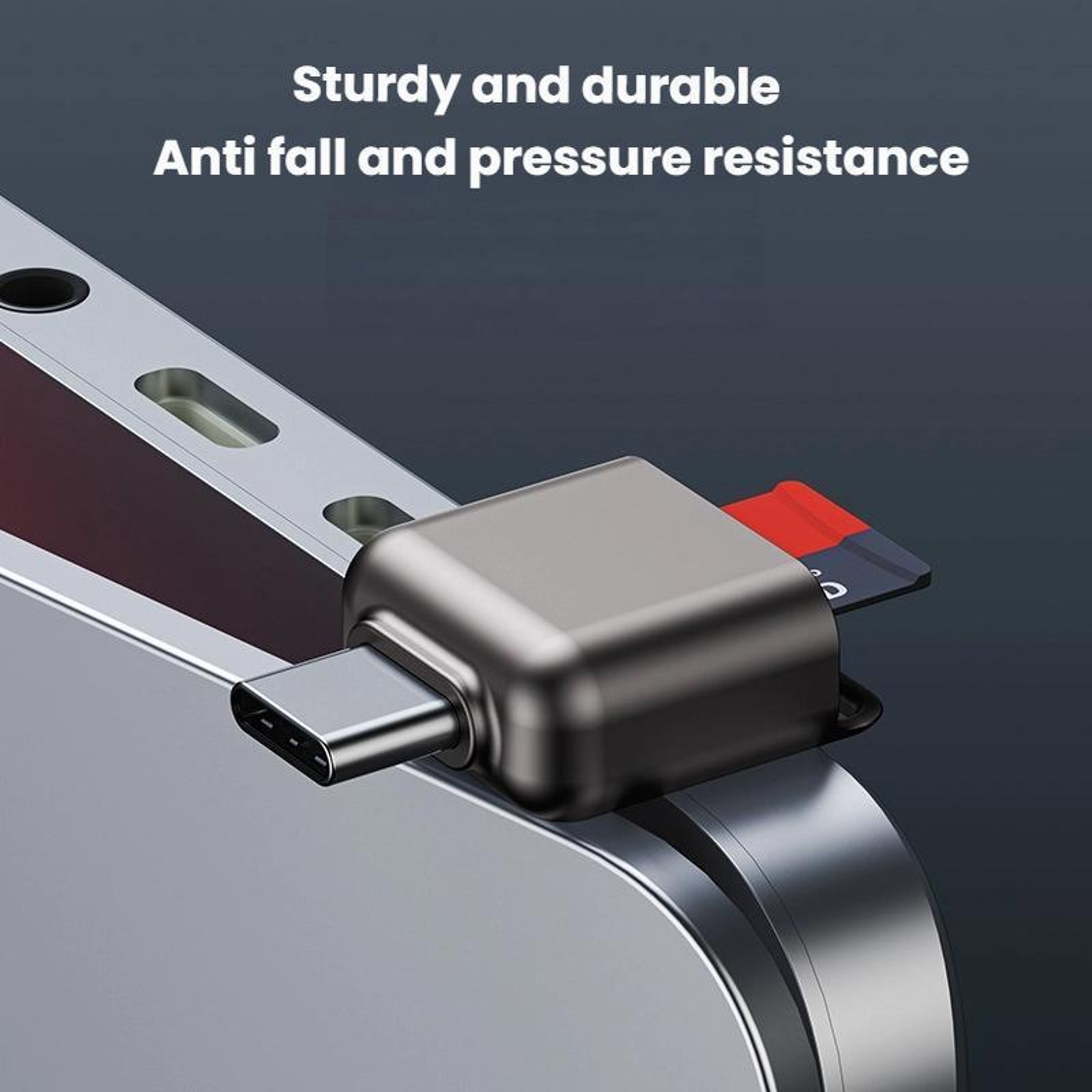 Compact Type C Card Reader for Micro SD & TF Cards – view 7