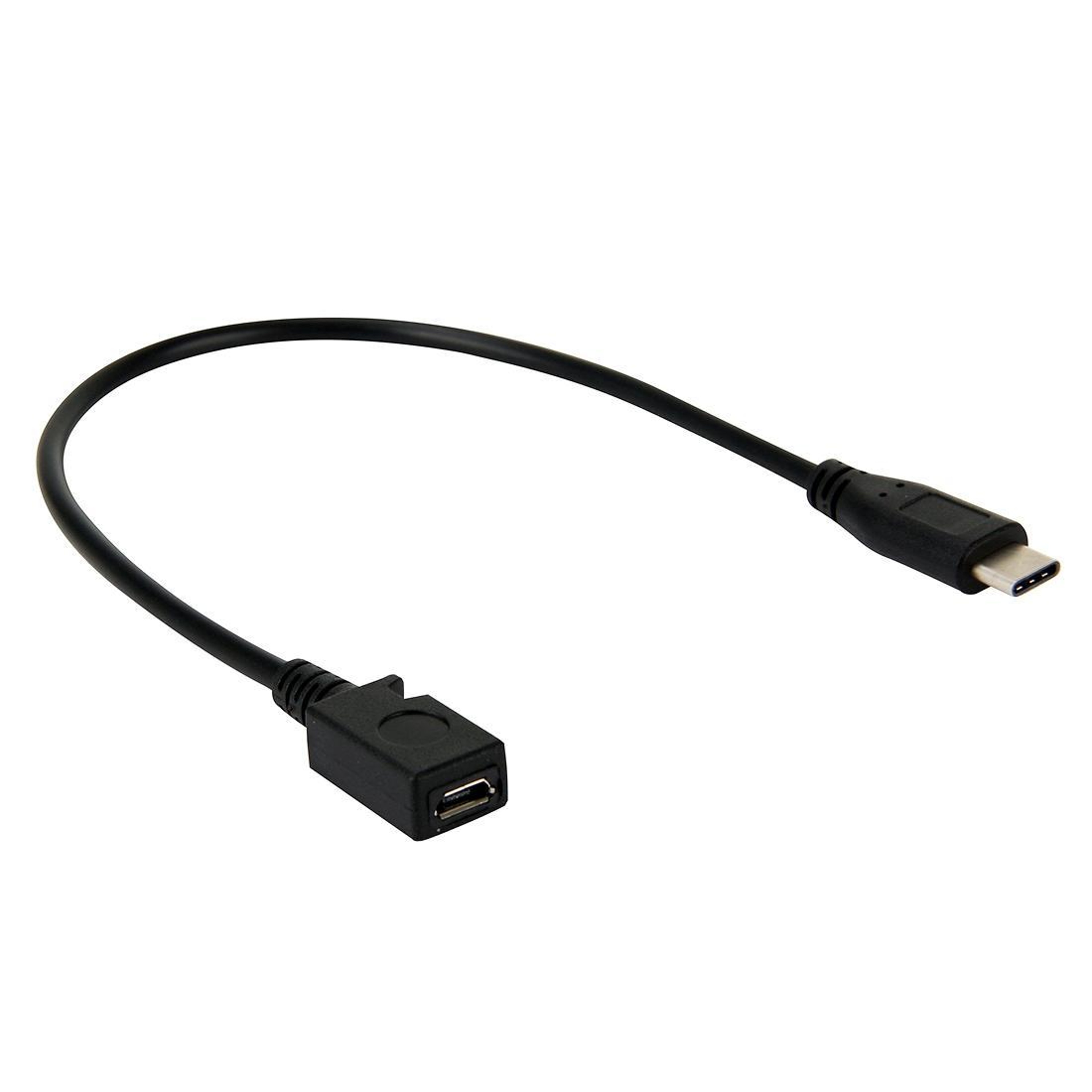 Compact USB C To Micro USB Adapter Cable 30 Fast Data  Charging 0