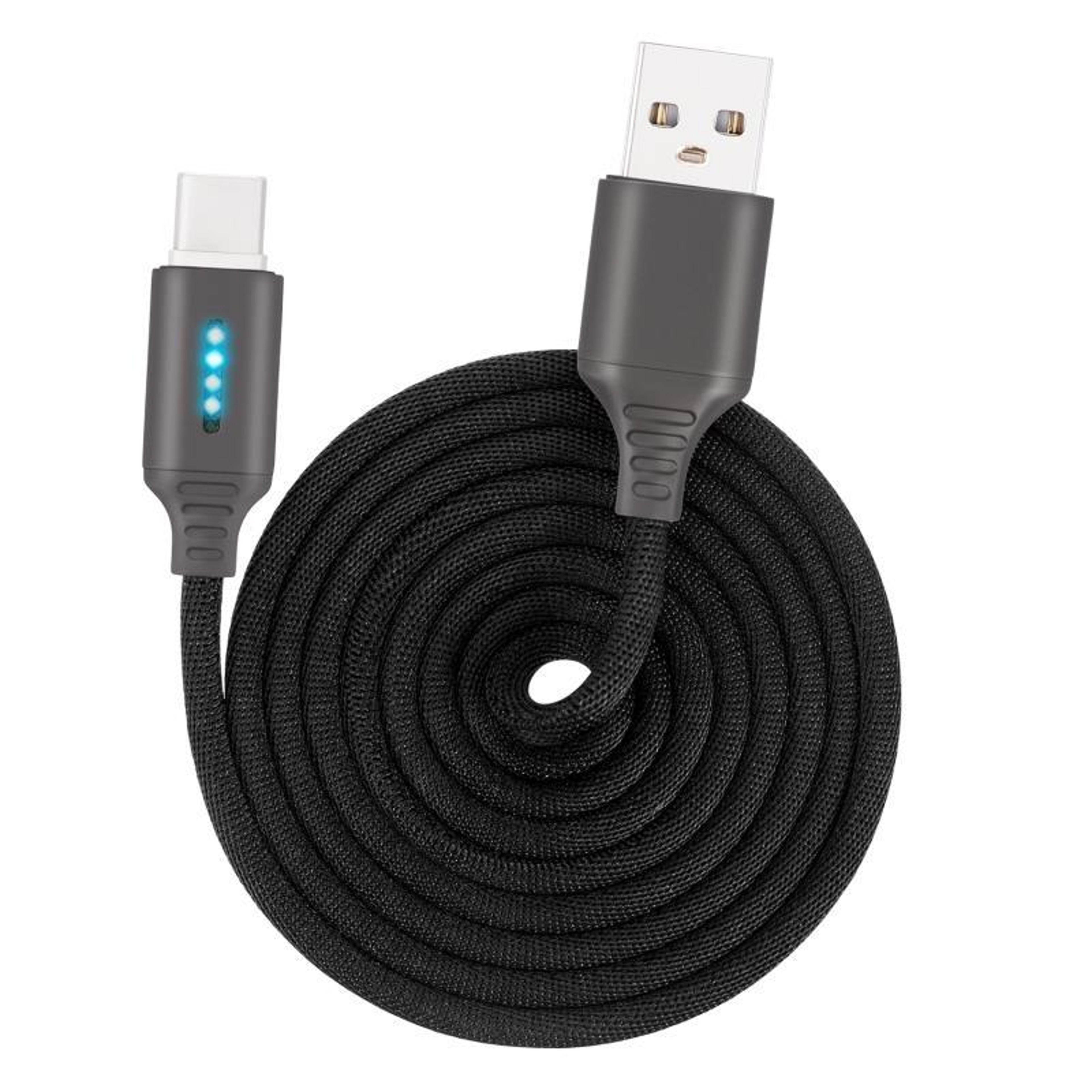 USB C Charging Cable with Automatic Power Off & Durable Zinc Alloy Type C Data Cable – view 2