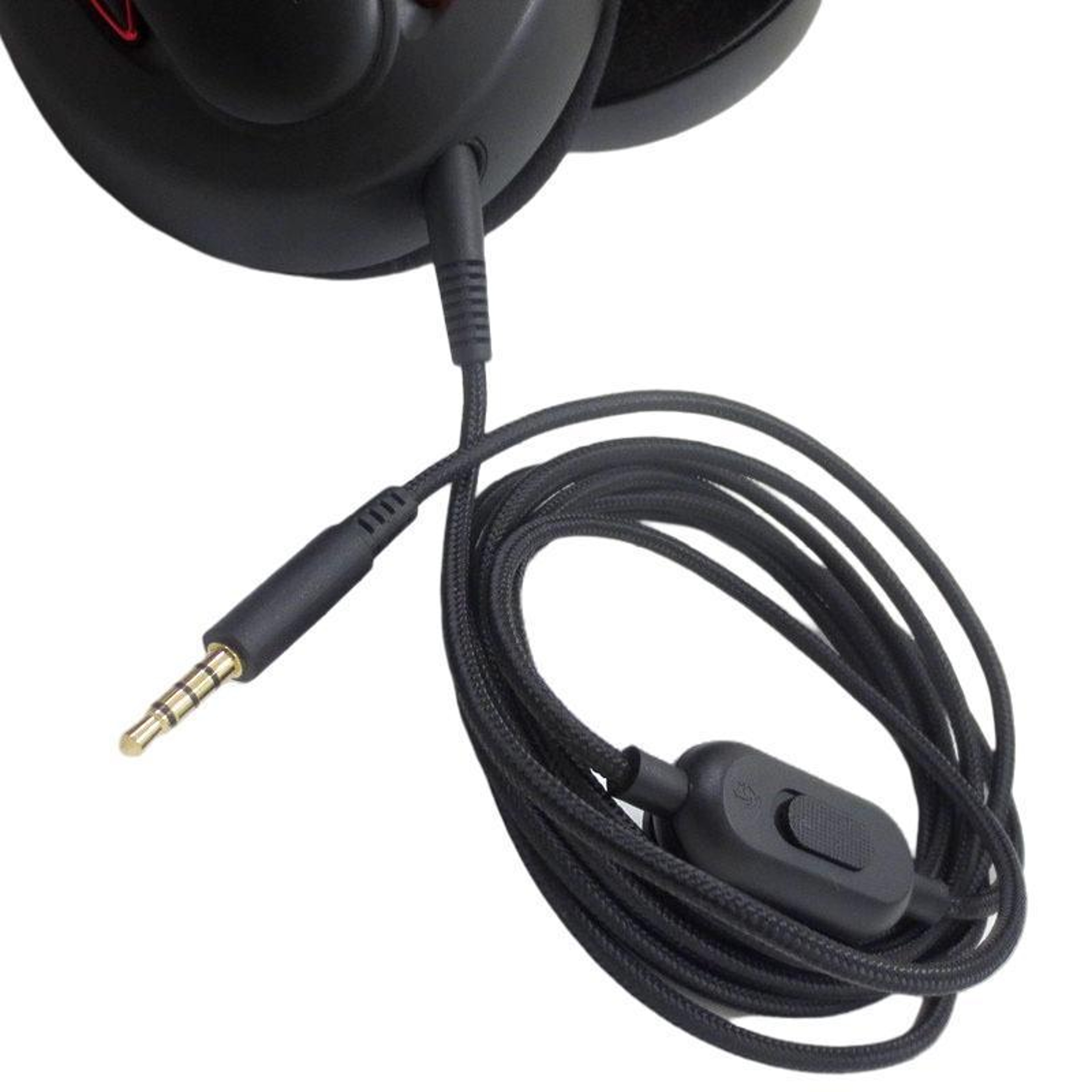 Braided 35mm Gaming Headset Cable With Volume Control For Sennheiser GAME ONE GSP500  GSP600 9