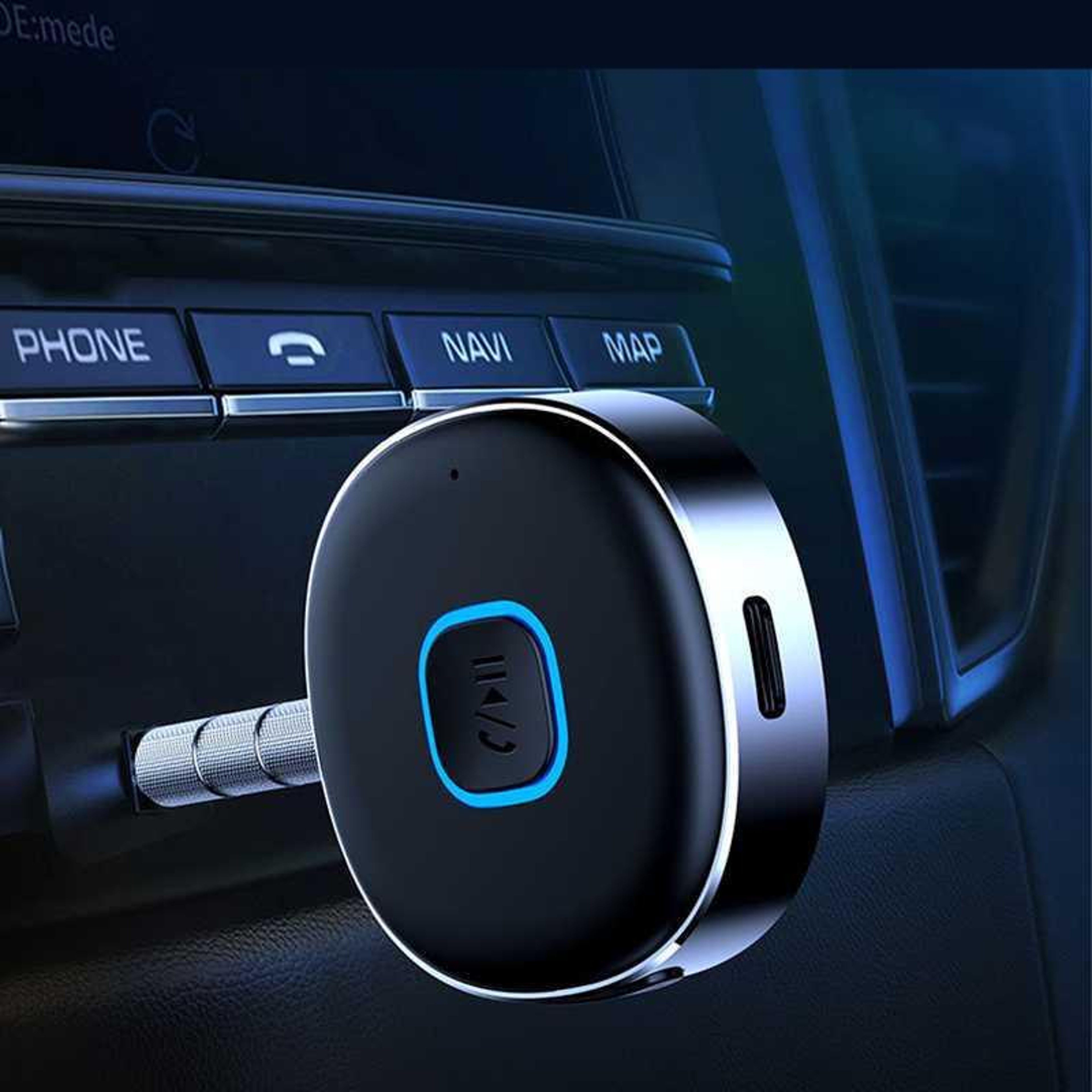 J33 Bluetooth 50 AUX Audio Receiver For Car Stereo  Wired Headphones 11
