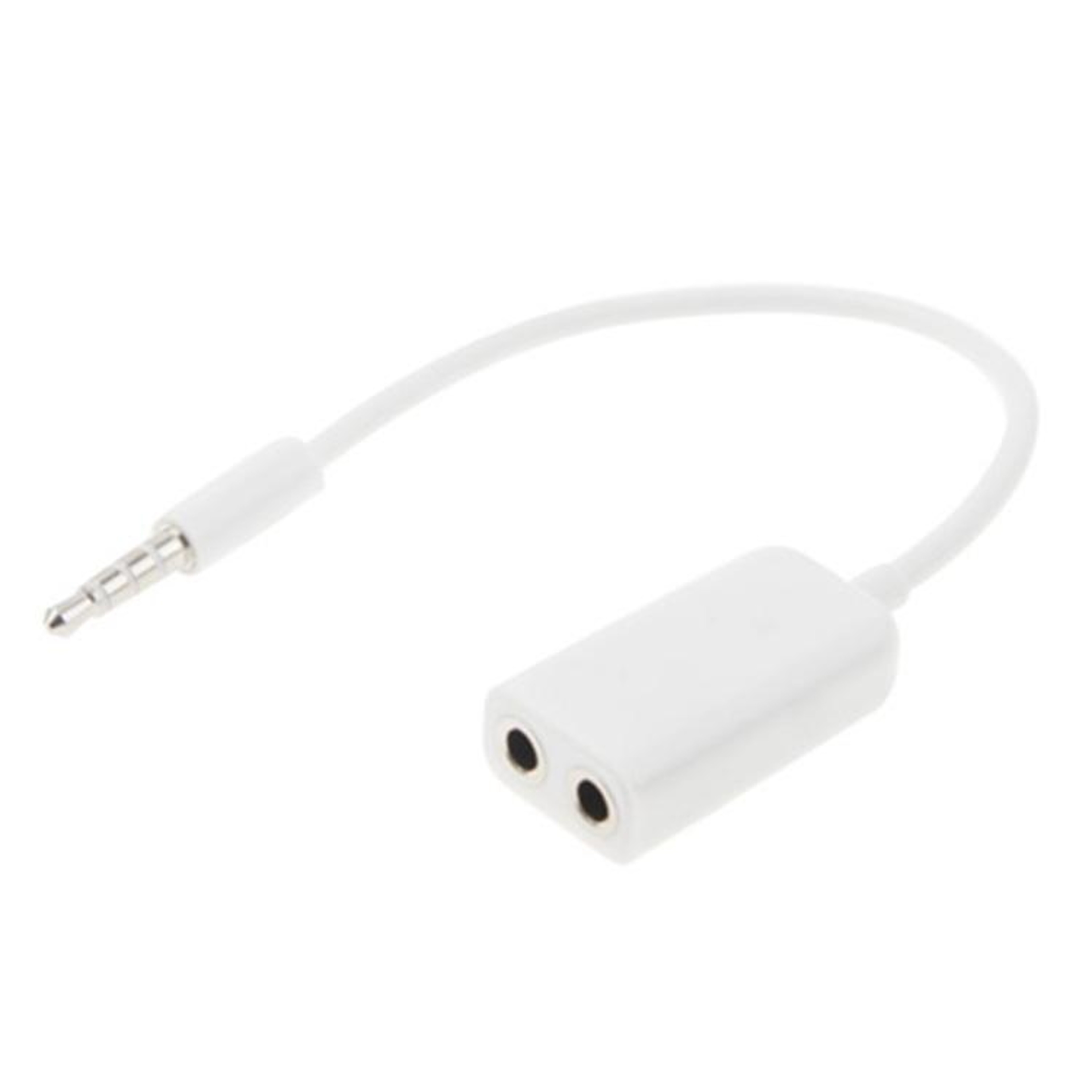 Dual 35mm Headphone Splitter Cable For Phones Tablets  Car Stereo Audio Sharing 1