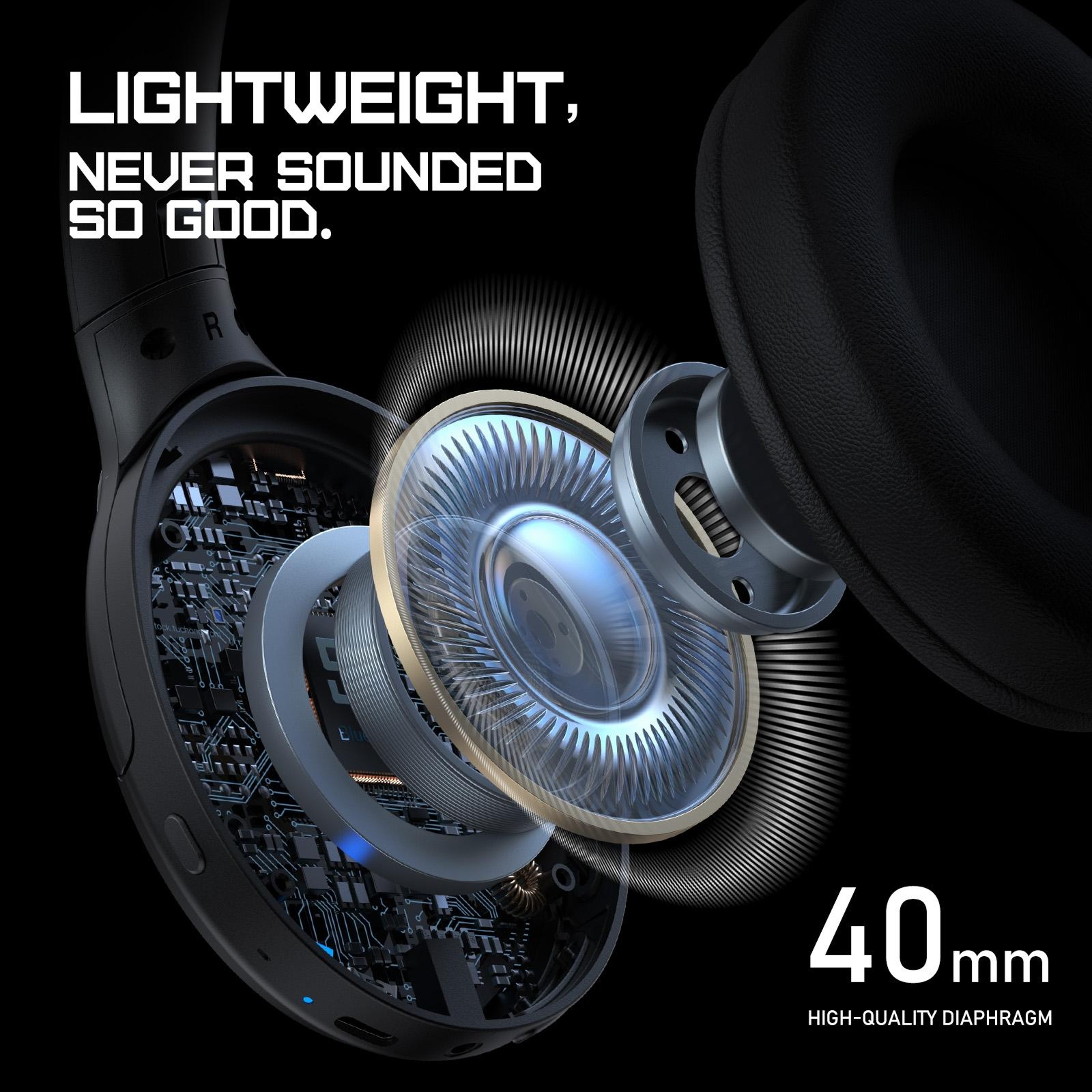 ONIKUMA B3 Wireless Gaming Headphones With Bluetooth 53 And Noise Reducing Mic 3