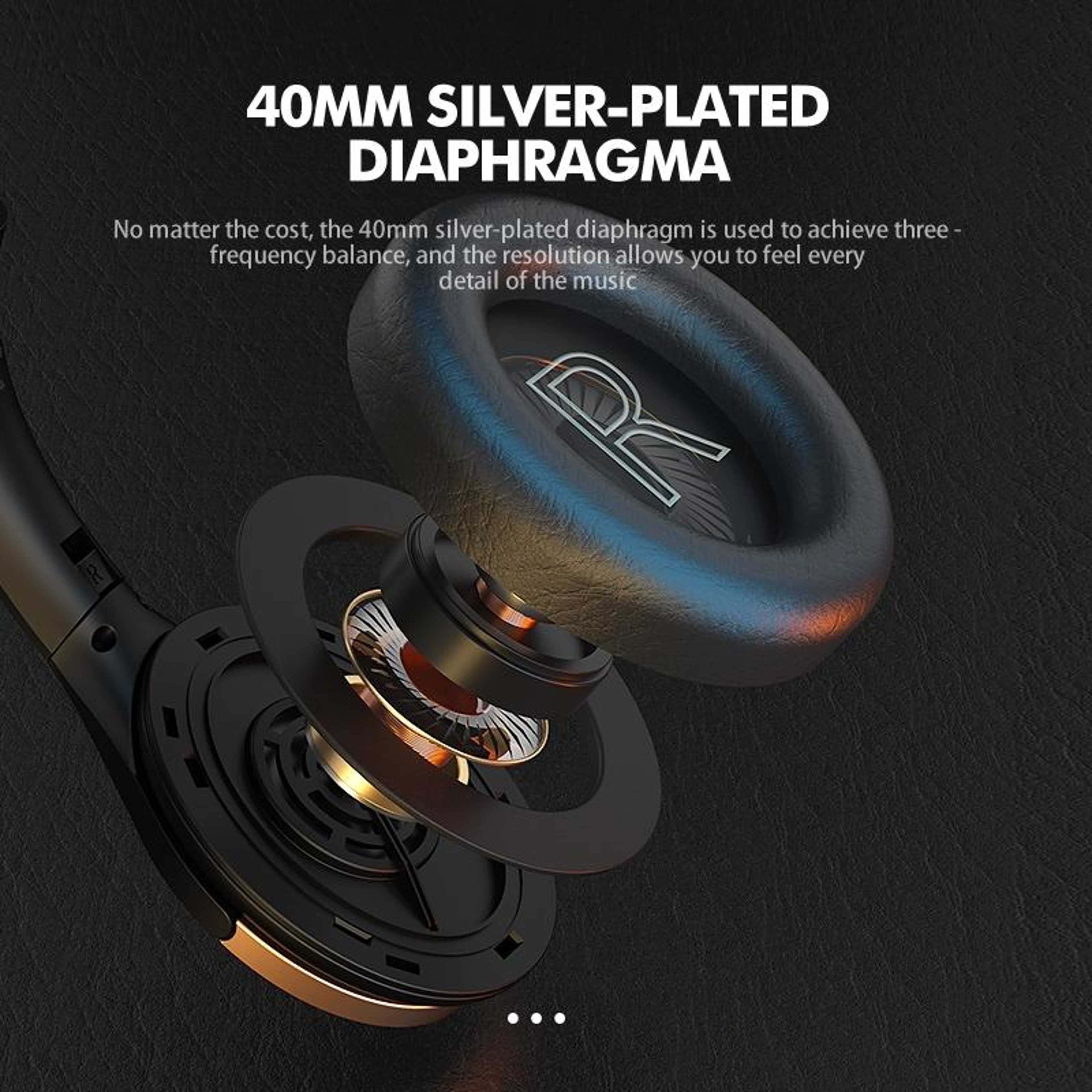 A6 ANC Bluetooth Gaming Headphones With Mic RGB Lights  Low Latency Audio 7