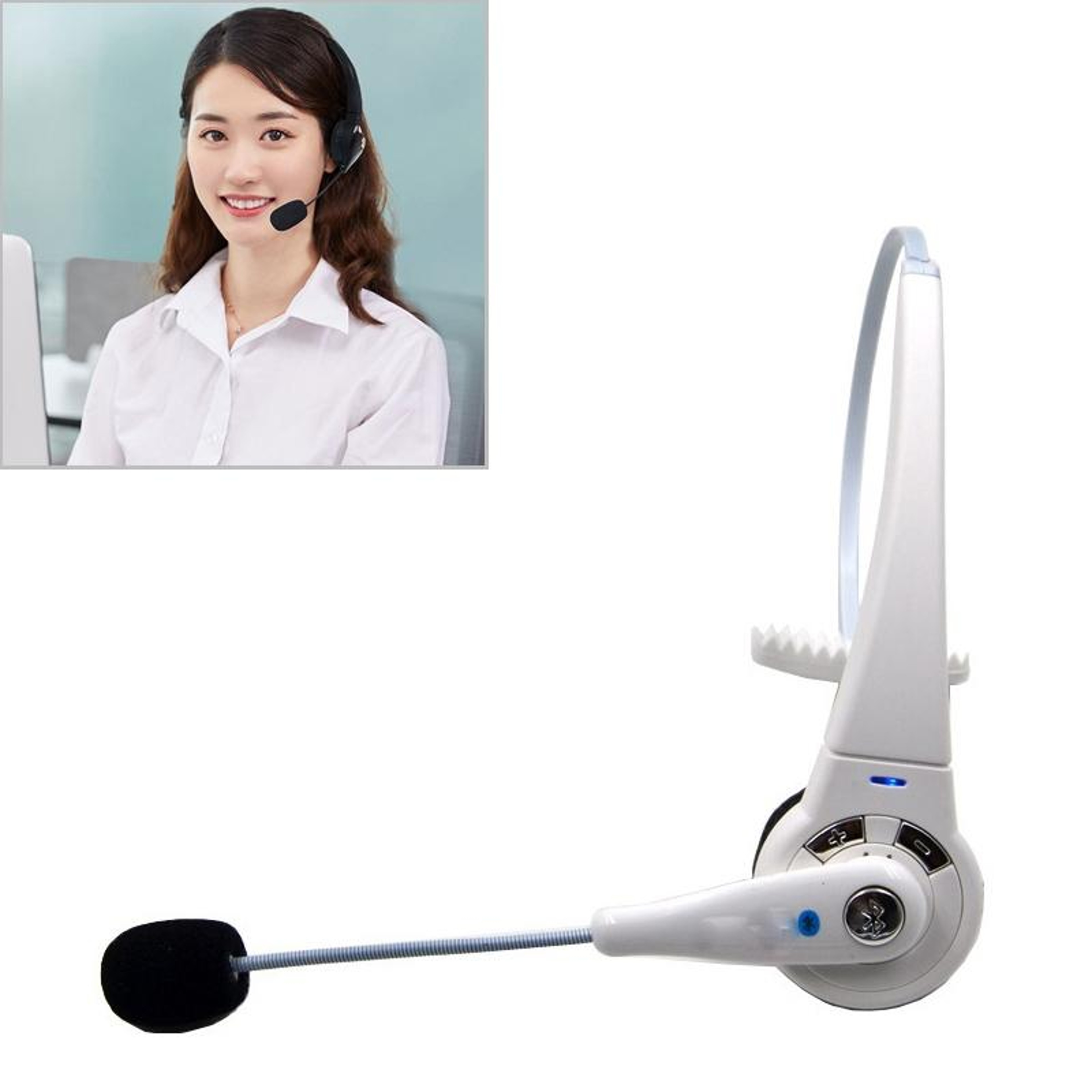Bluetooth 50 Wireless Gaming Headset With Noise Cancelling Mic For PS3  Online Calls 5