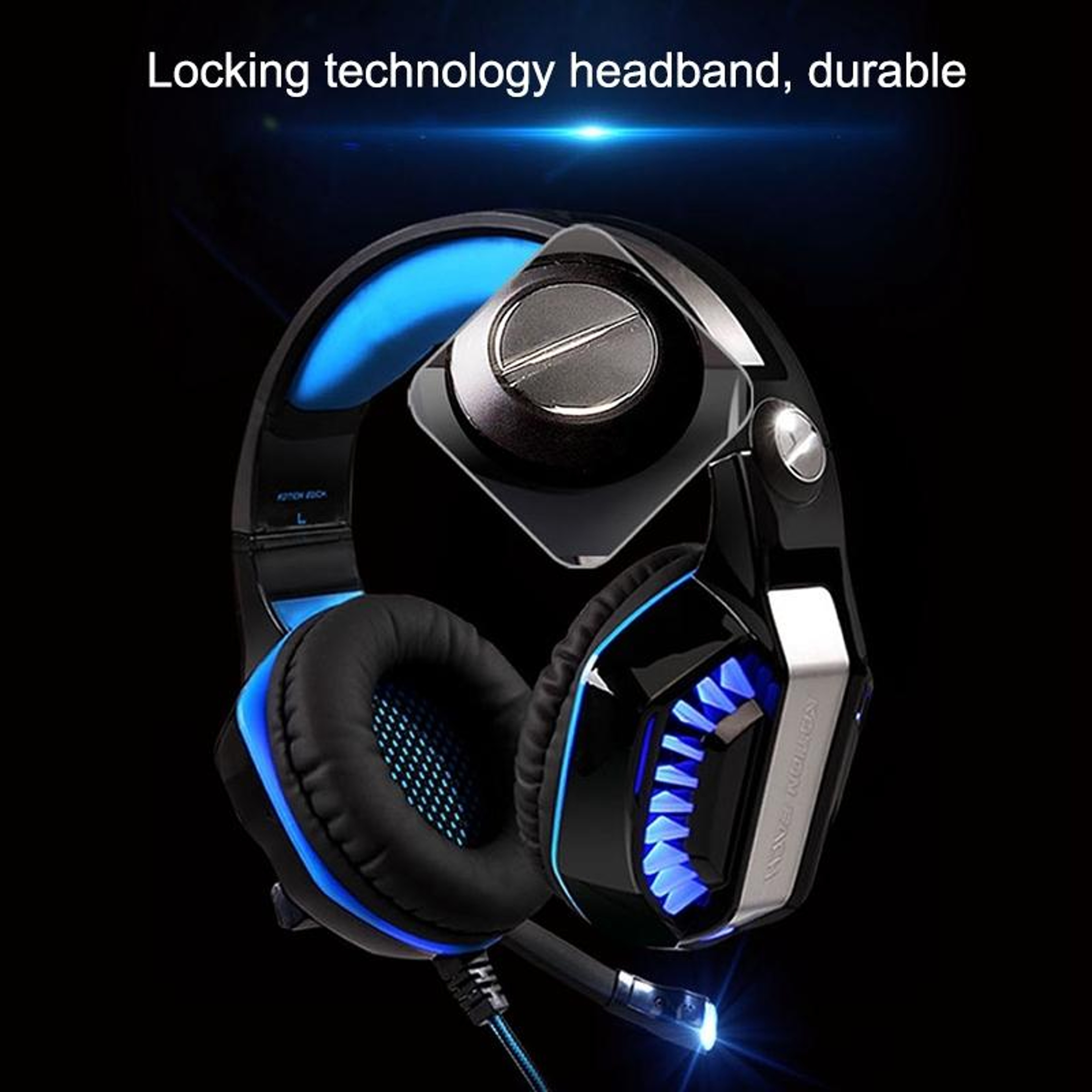 KOTION EACH G2000 Gaming Headset With Noise Isolation LED Lights  Stereo Bass Sound 3
