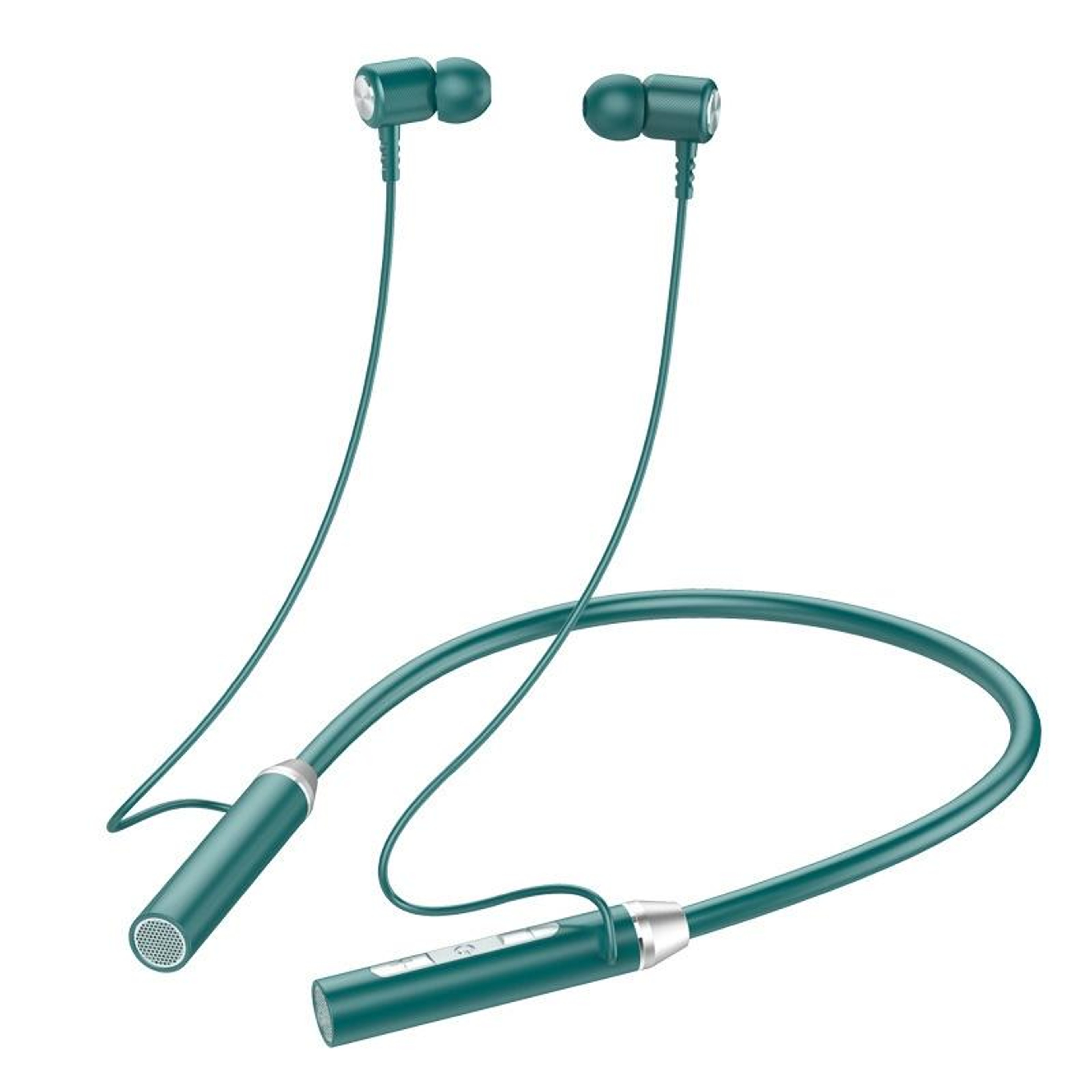 BT 63 Magnetic Bluetooth Neckband Earbuds With Noise Reduction  20H Playtime 2