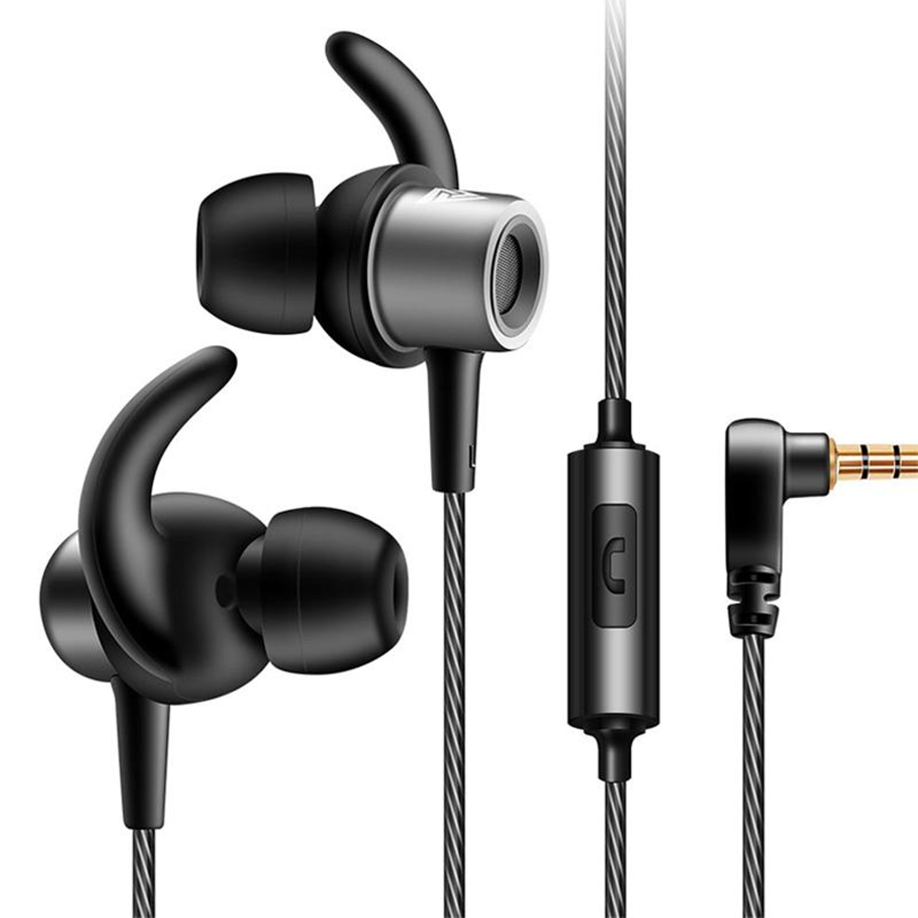 QKZ CK1 HiFi In Ear Headphones With CNC Metal Shell  Deep Bass Sound 0