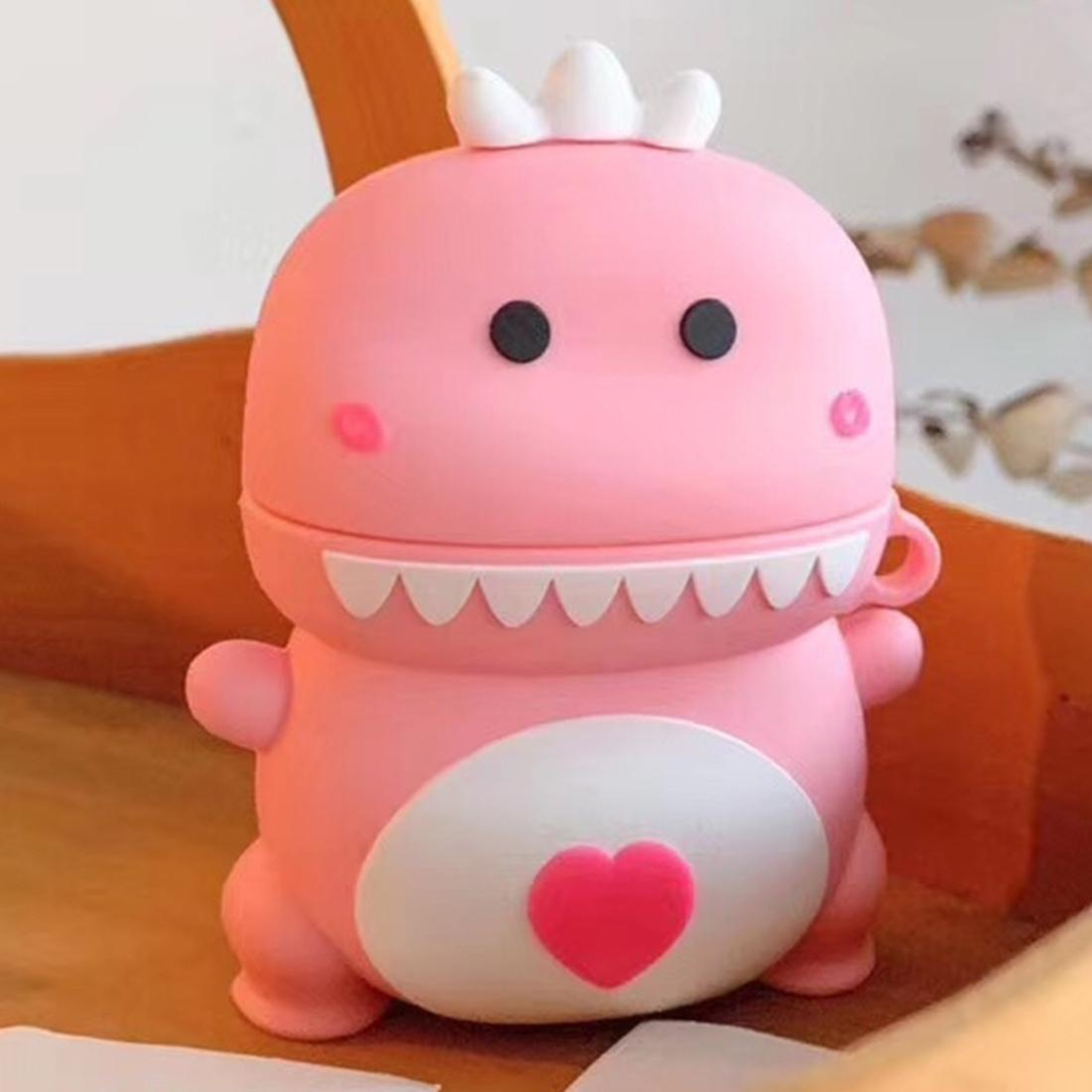 Dinosaur AirPods Case Holder With Strap For AirPods 1  2 Cute AirPods Case Cover For Couples 2