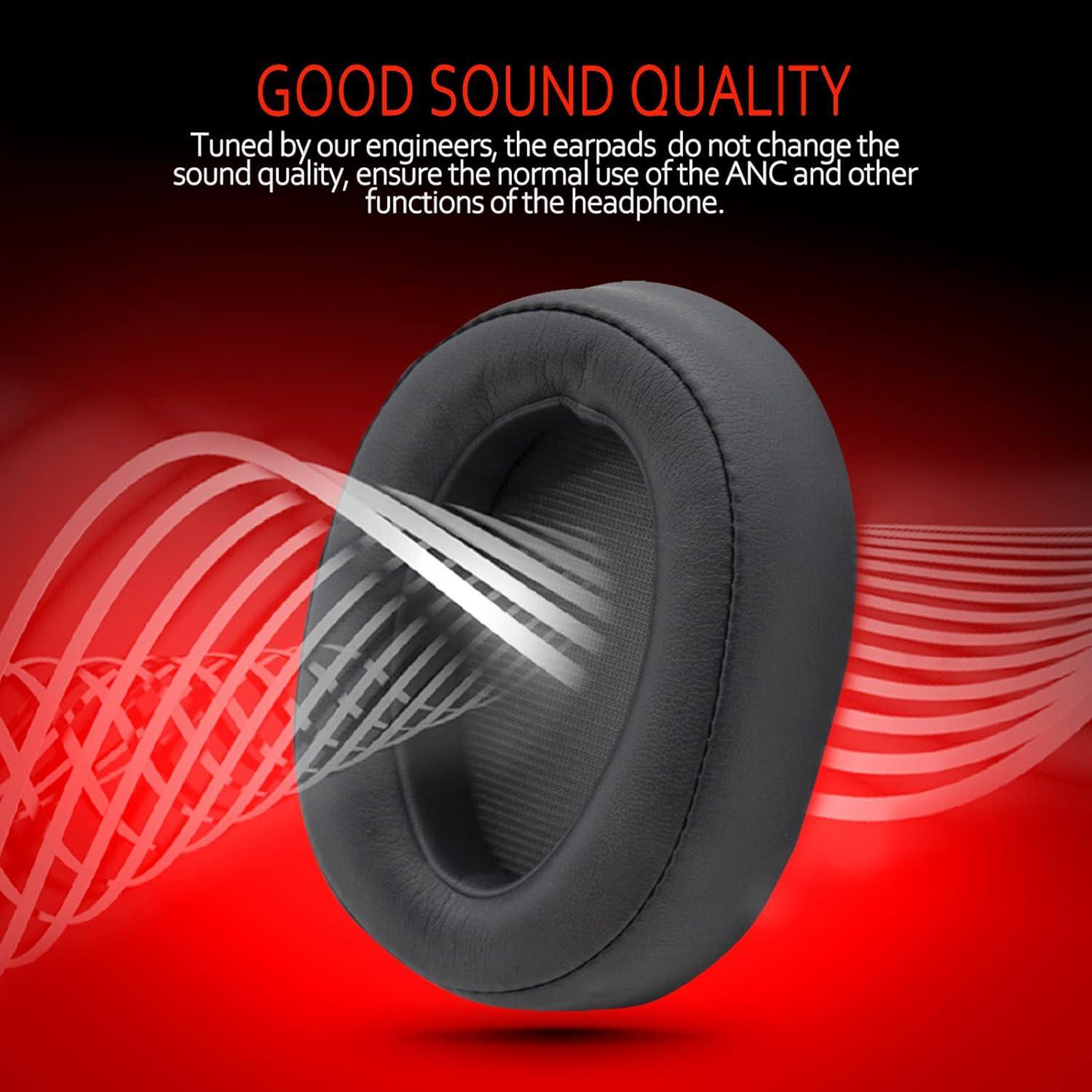 XDcase Replacement Ear Pads For Sony WH H900N  MDR 100ABN With Memory Foam And Protein Leather 1