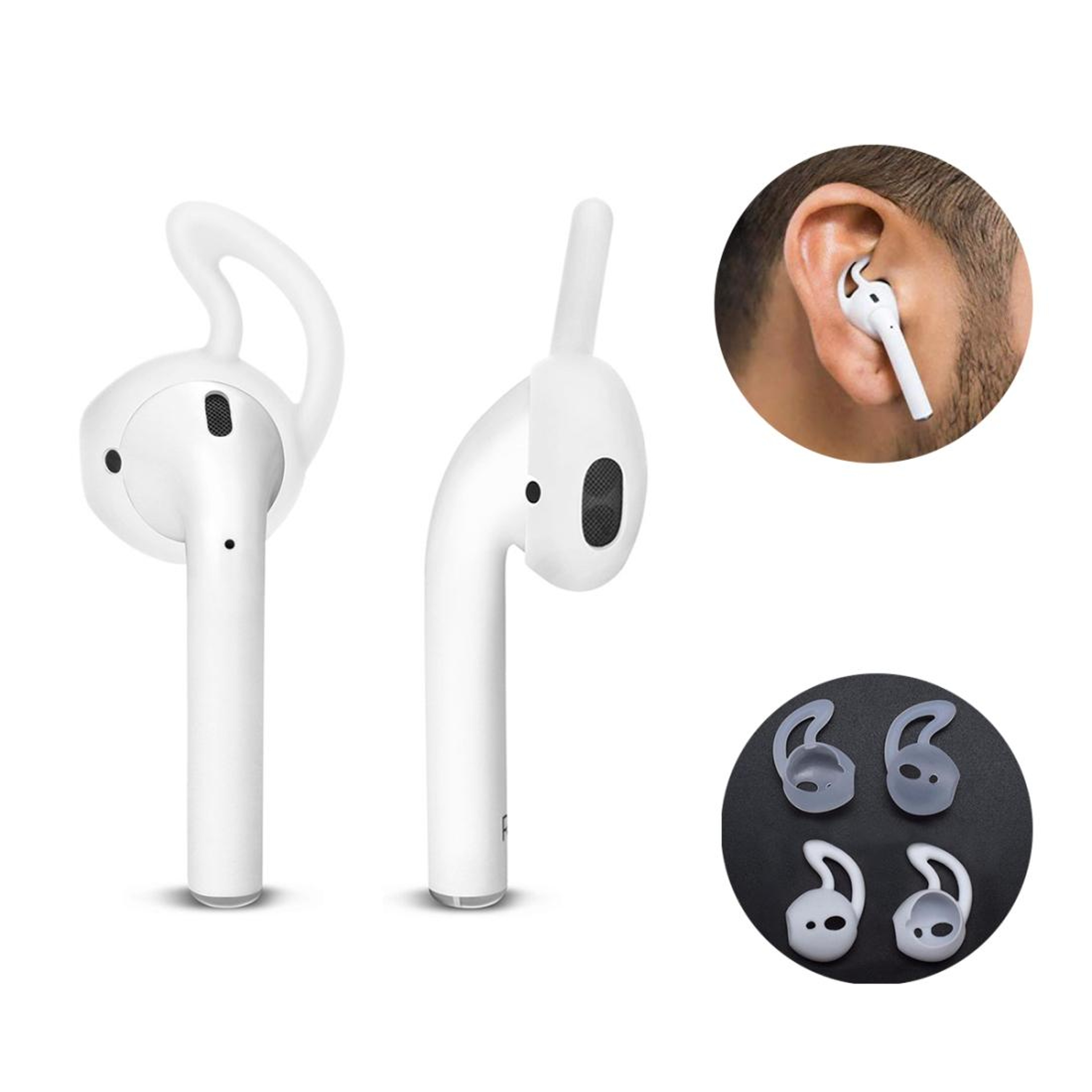 ENKAY AirPods Ear Hooks  Earpads Anti Slip Sport Covers 2