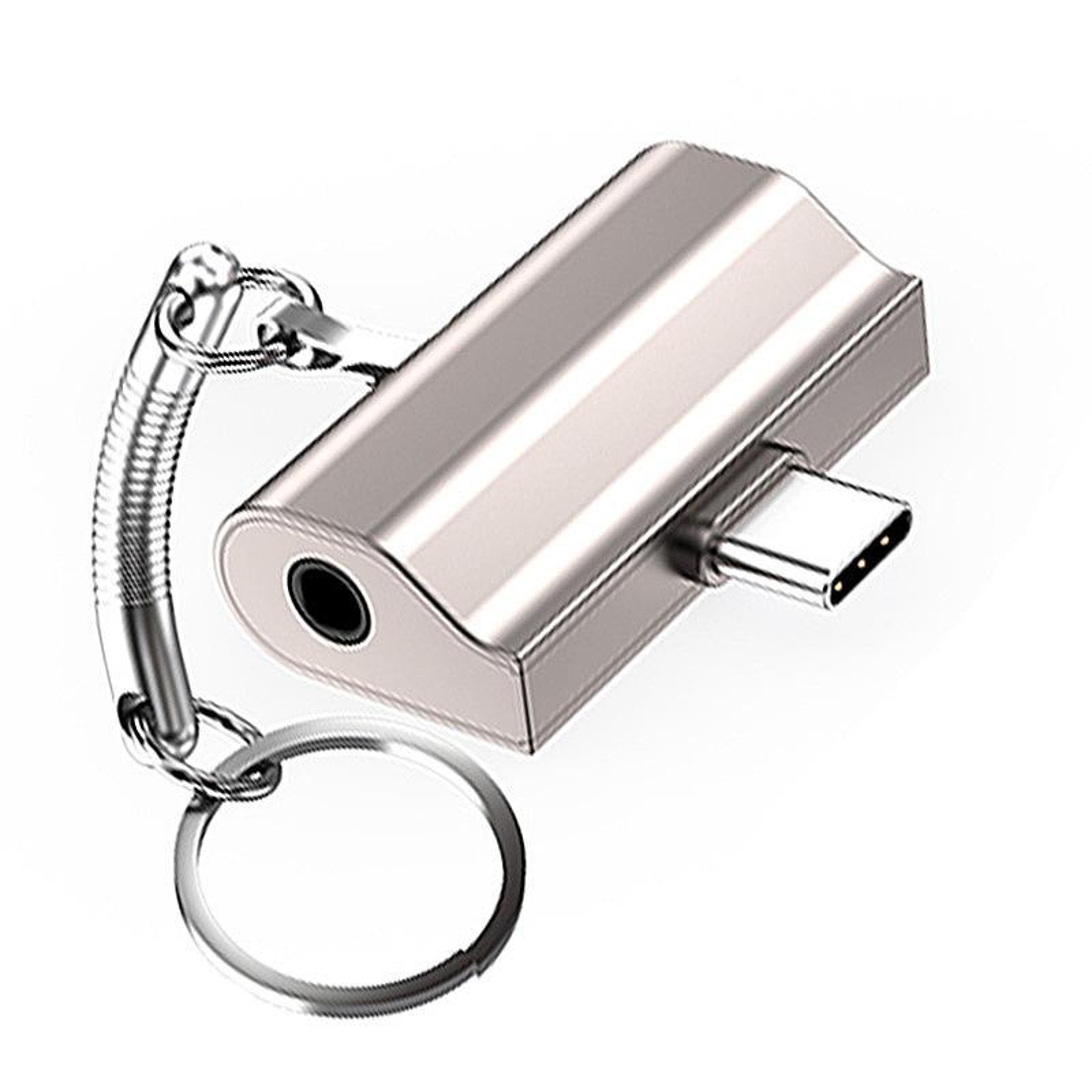 USB C DAC Audio Adapter With 35mm  44mm Balanced Headphone Jack 0