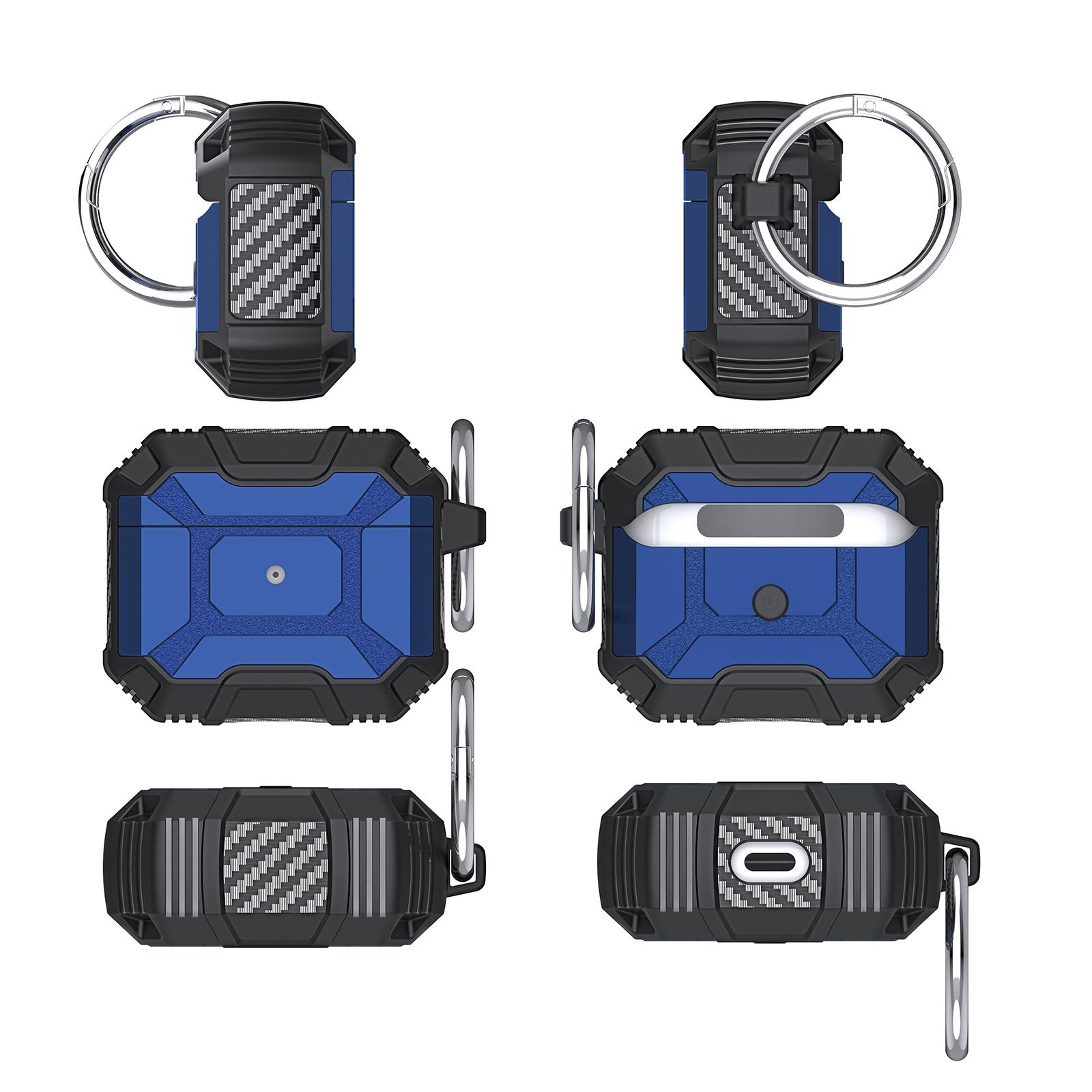 Battle Armor Shockproof AirPods 4 Case With Rugged Drop Protection 2