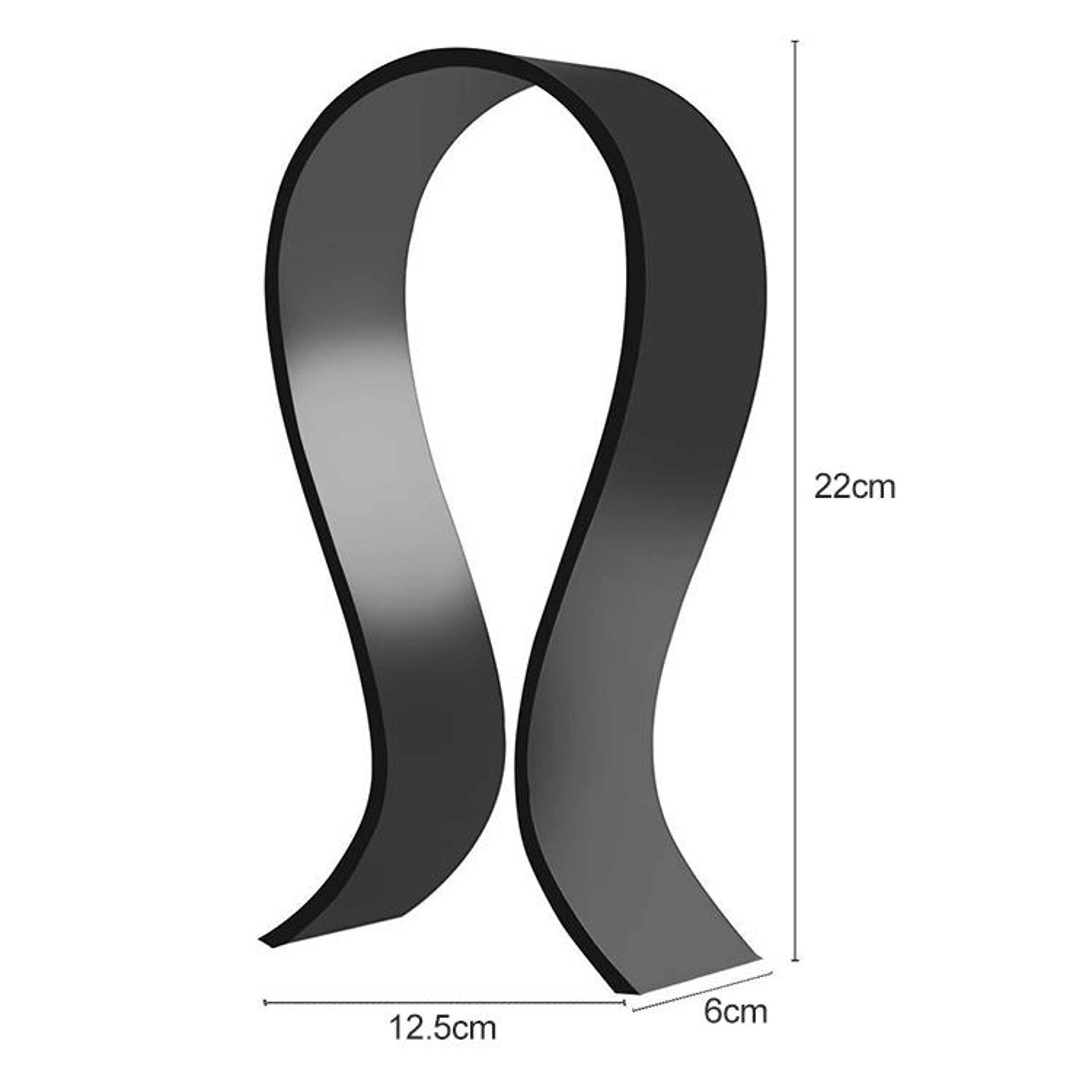 Universal Acrylic Headphone Stand Holder For Desk Gaming Headset Display 2