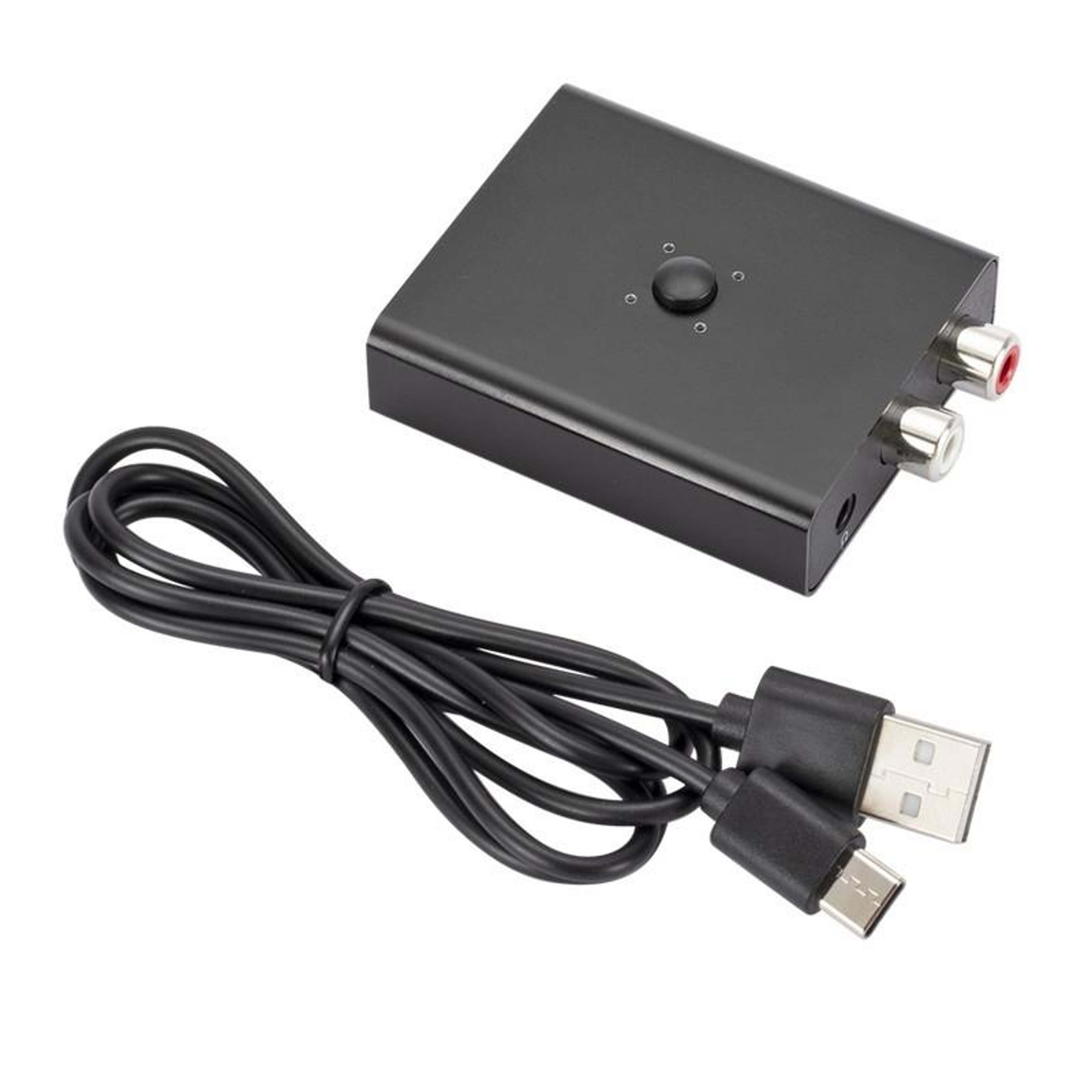 JY BT Bluetooth 50 Audio Receiver With AptX HD And AUX Audio Adapter 0