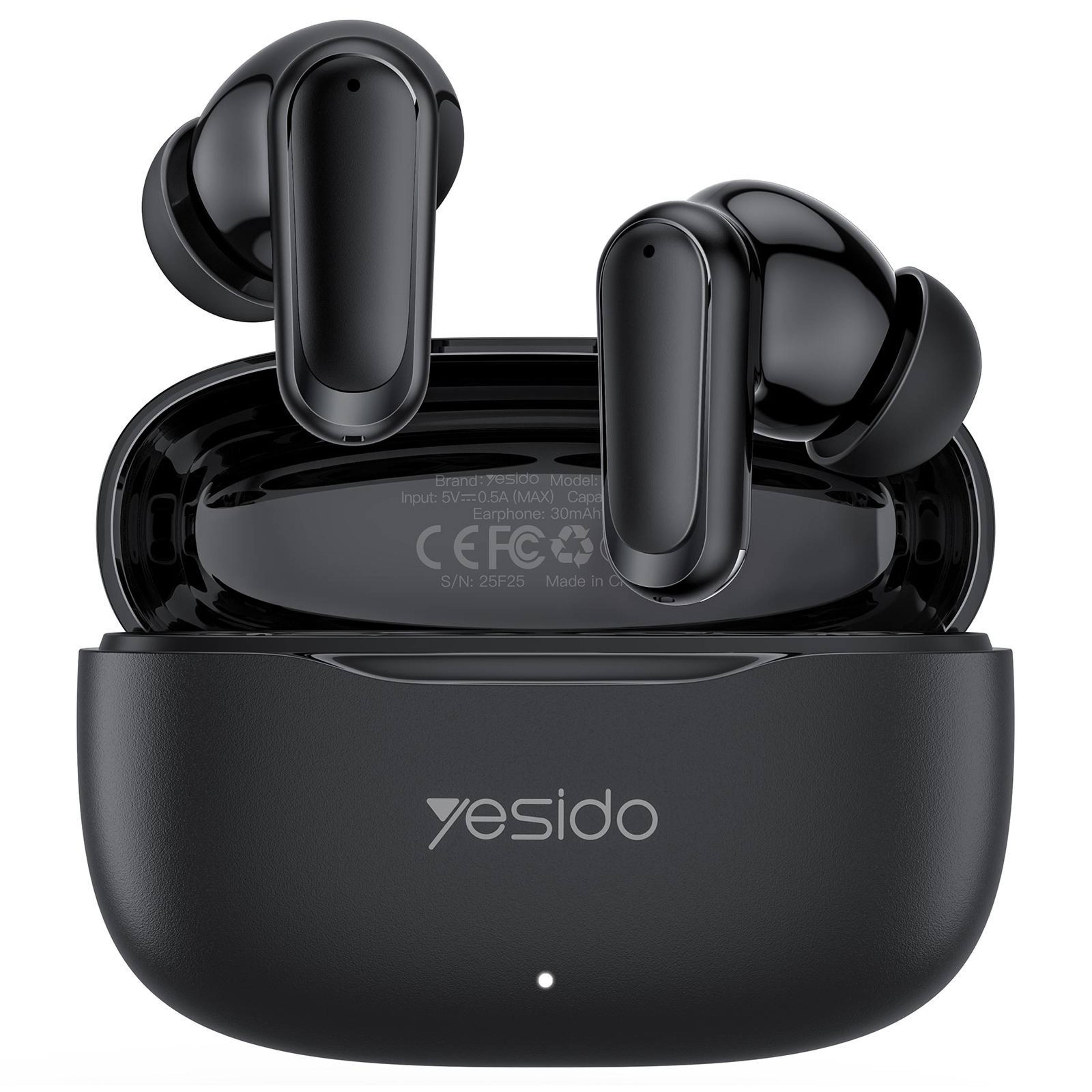 Yesido TWS38 Wireless Bluetooth Earbuds With Noise Reduction Mic And Charging Case 0