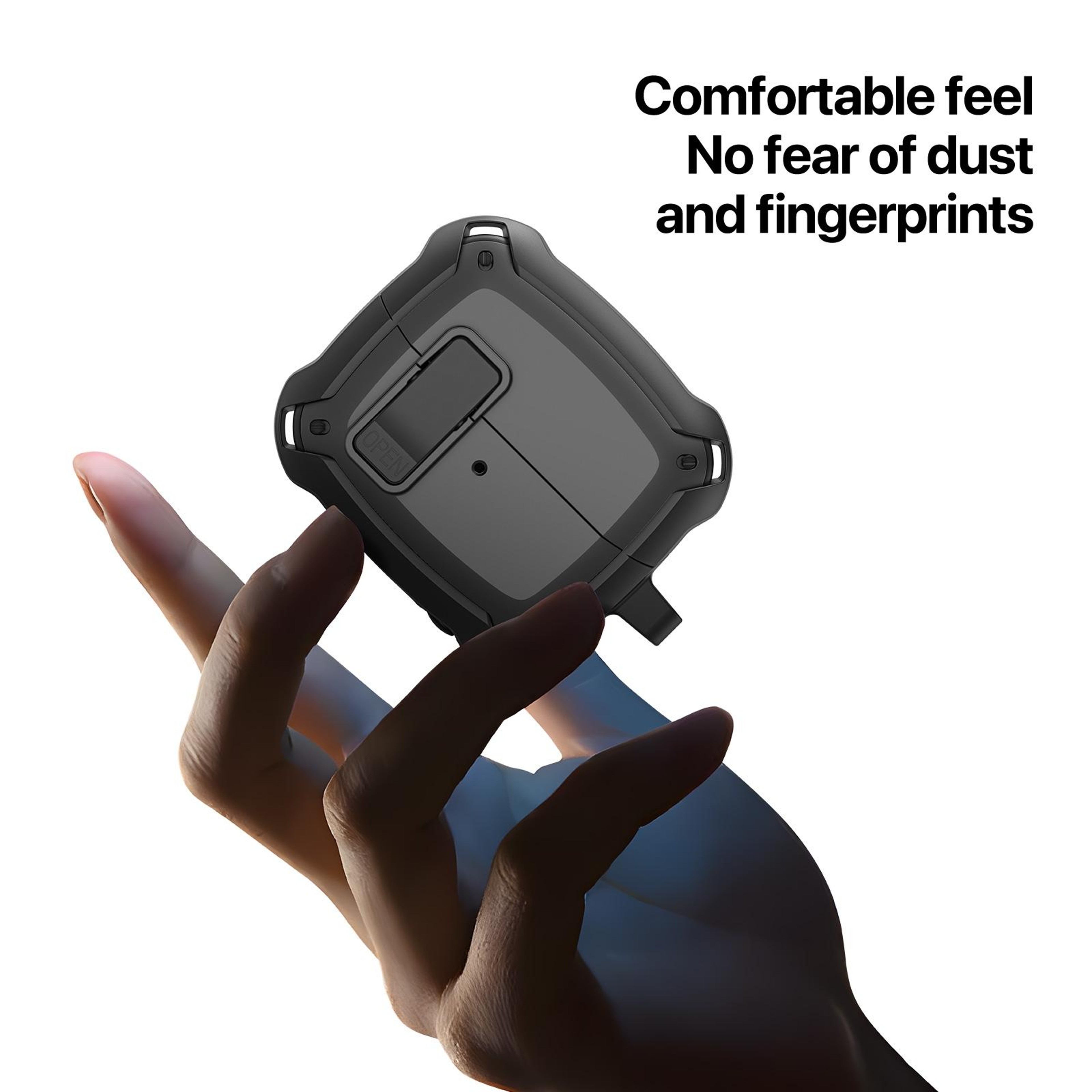 DUX DUCIS SECH Protective Case For Buds3 Pro With Carabiner  Wireless Charging Support 3