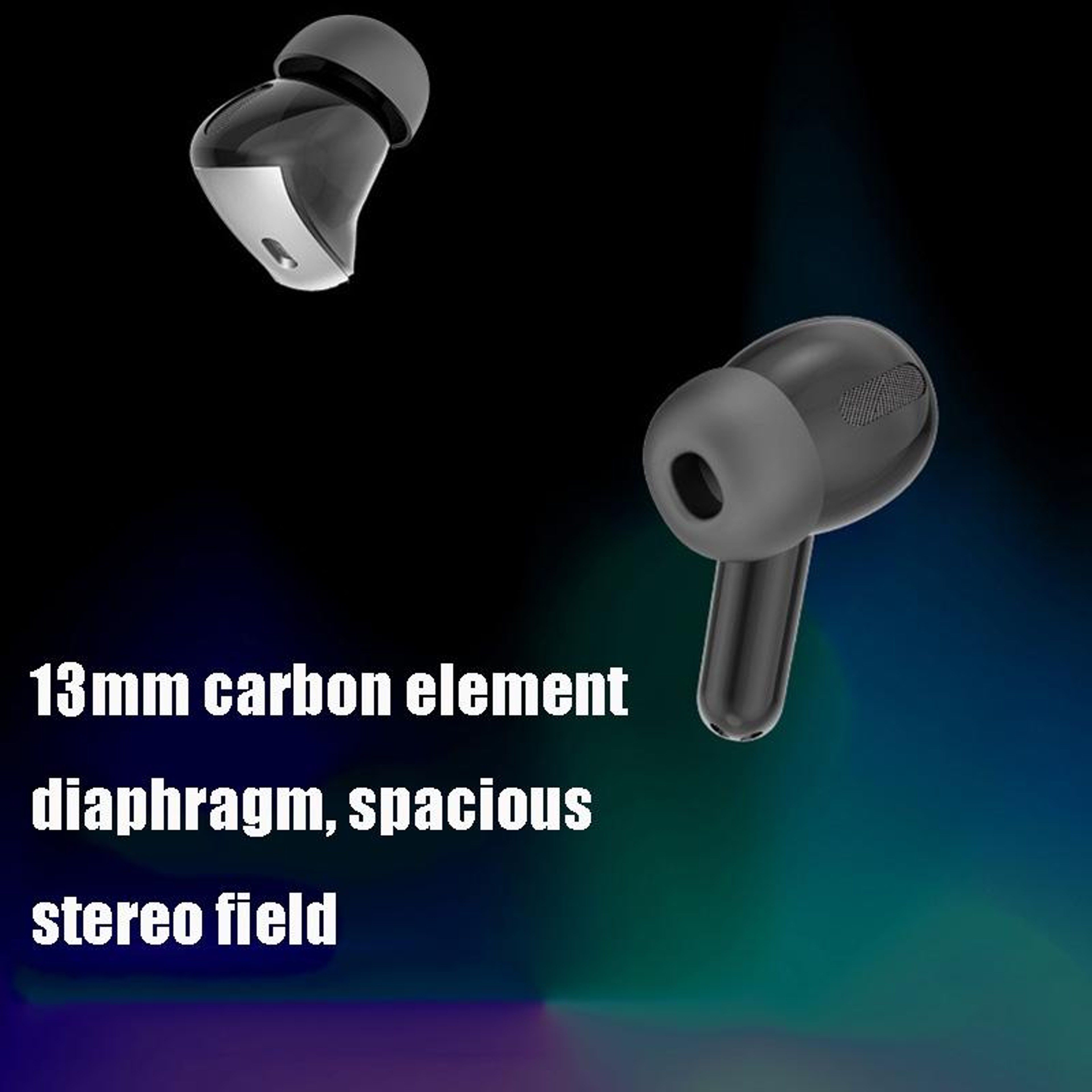 SmartTouch LED Bluetooth Earbuds With Digital Display  HiFi Stereo Sound 3