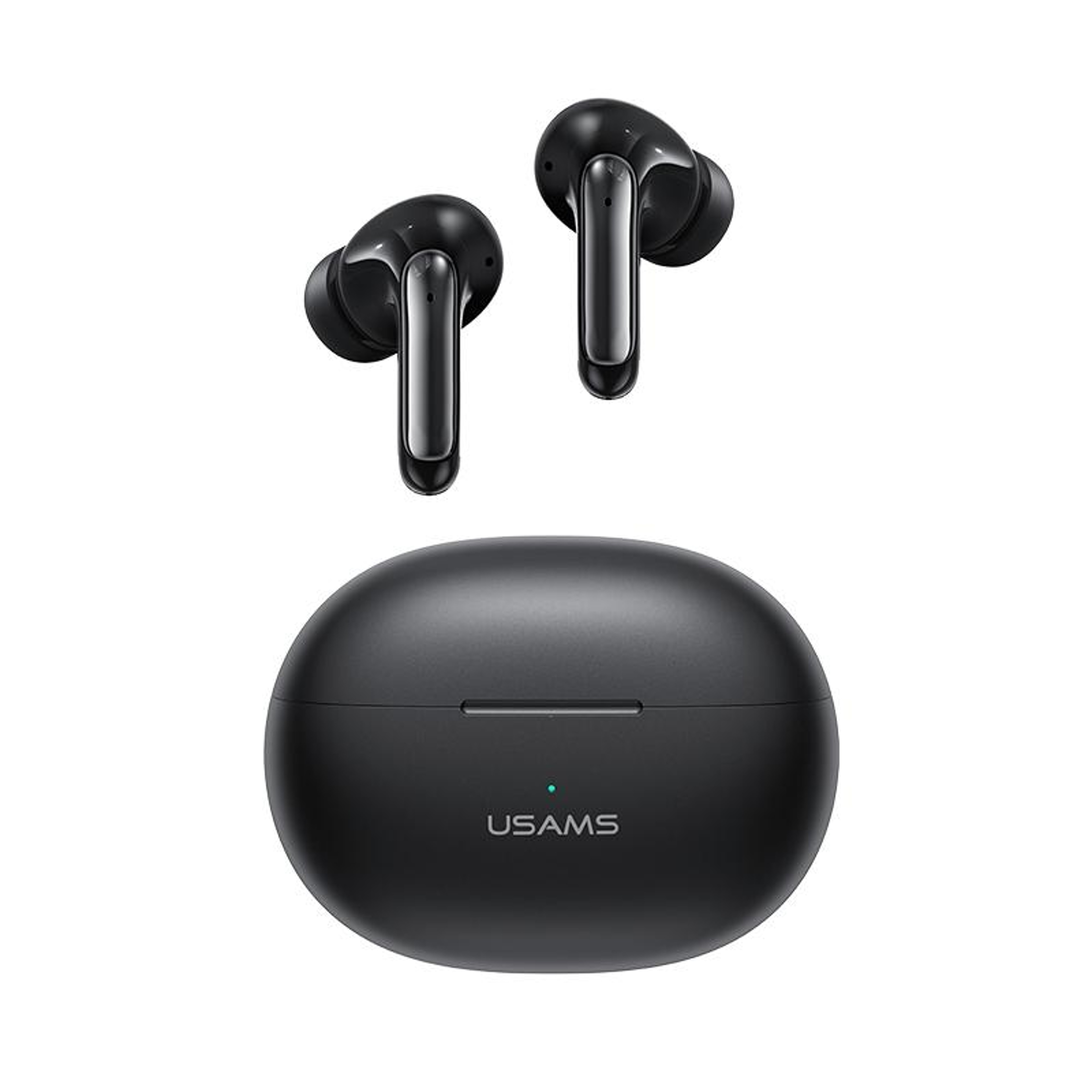 USAMS Bluetooth 53 Wireless Earbuds With HD Mic  26H Charging Case 0
