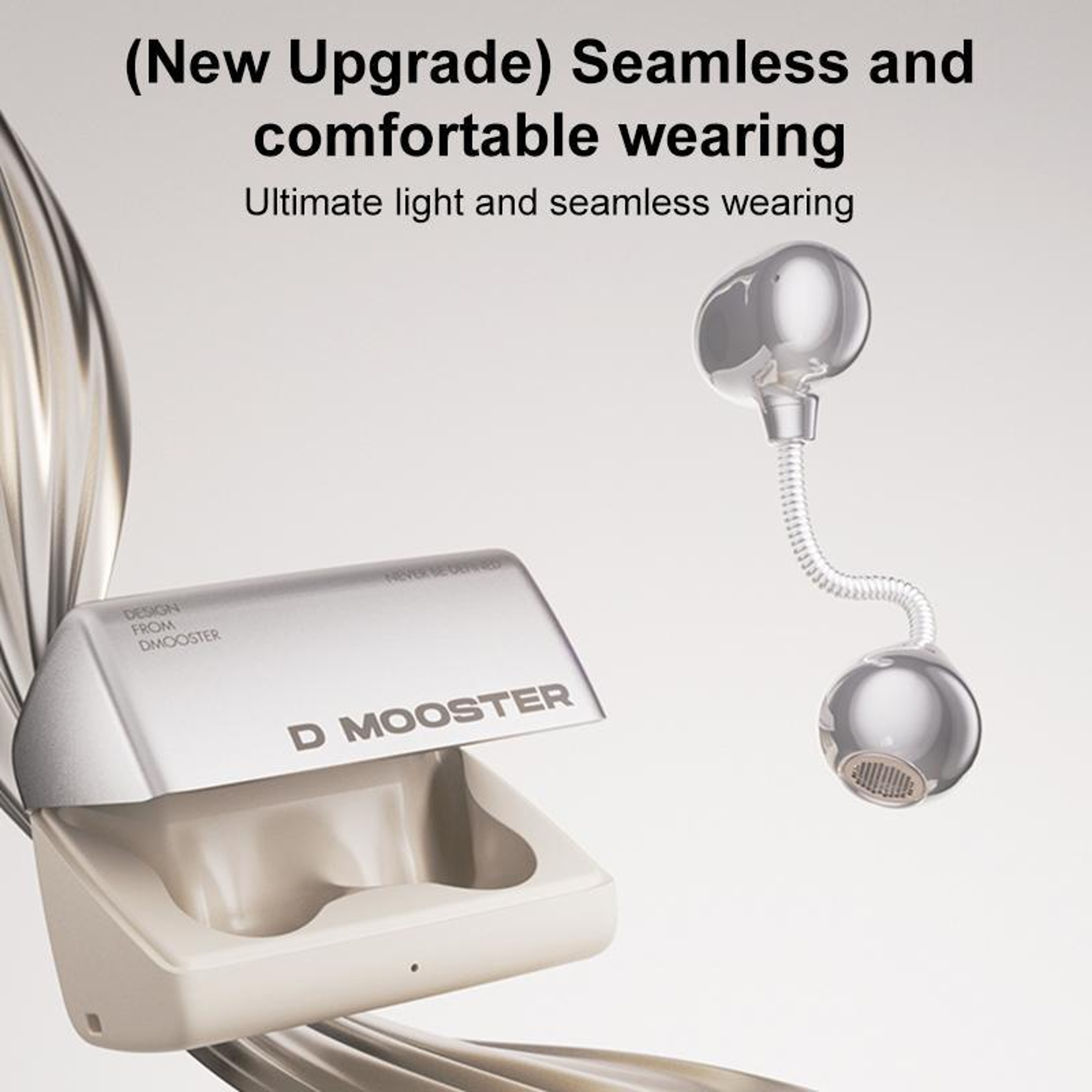 D MOOSTER D95 Open Ear Bluetooth Earbuds With ENC Noise Cancellation And AI Translation 1