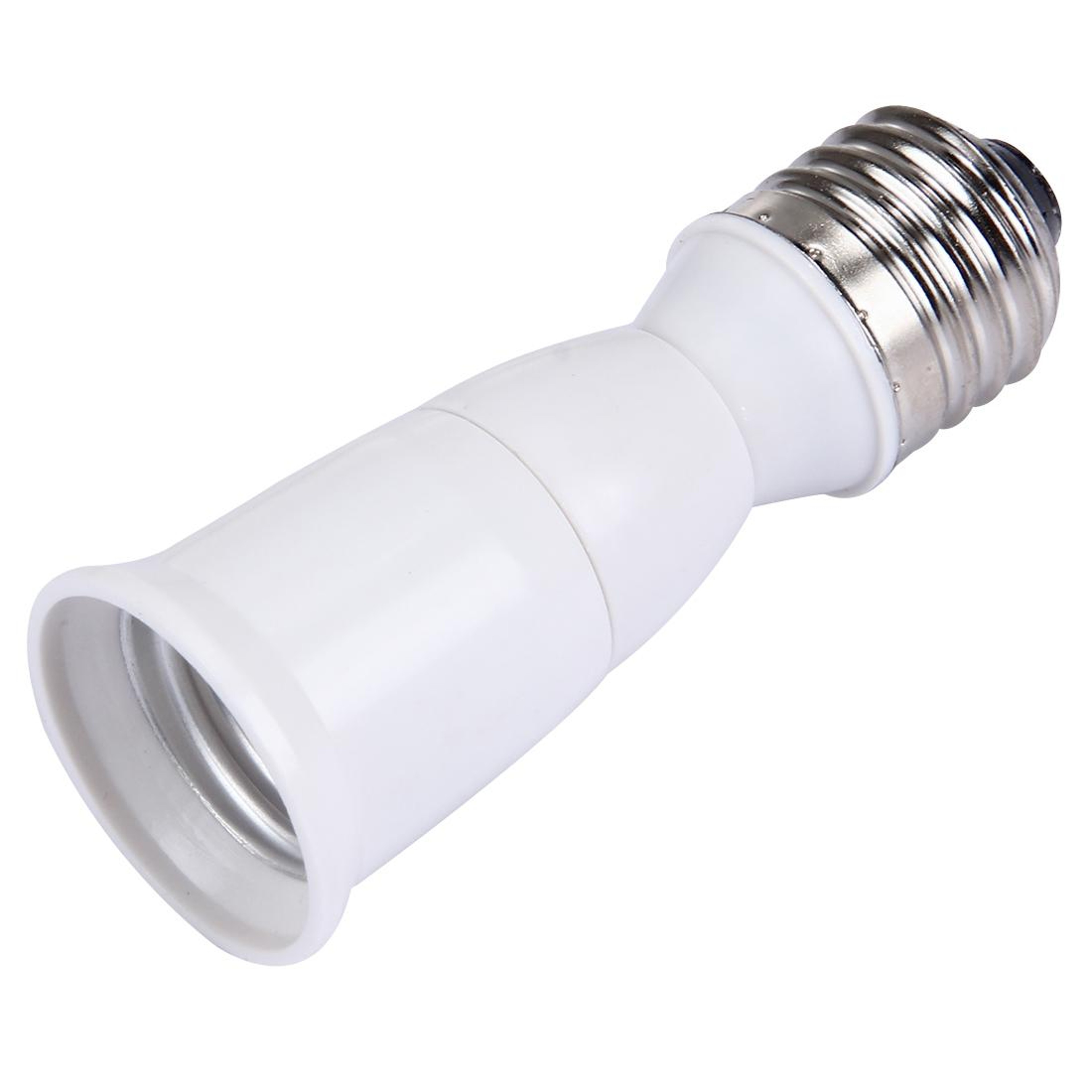 E27 Light Bulb Extension Adapter 95mm Heat Resistant Lamp Socket Converter 0