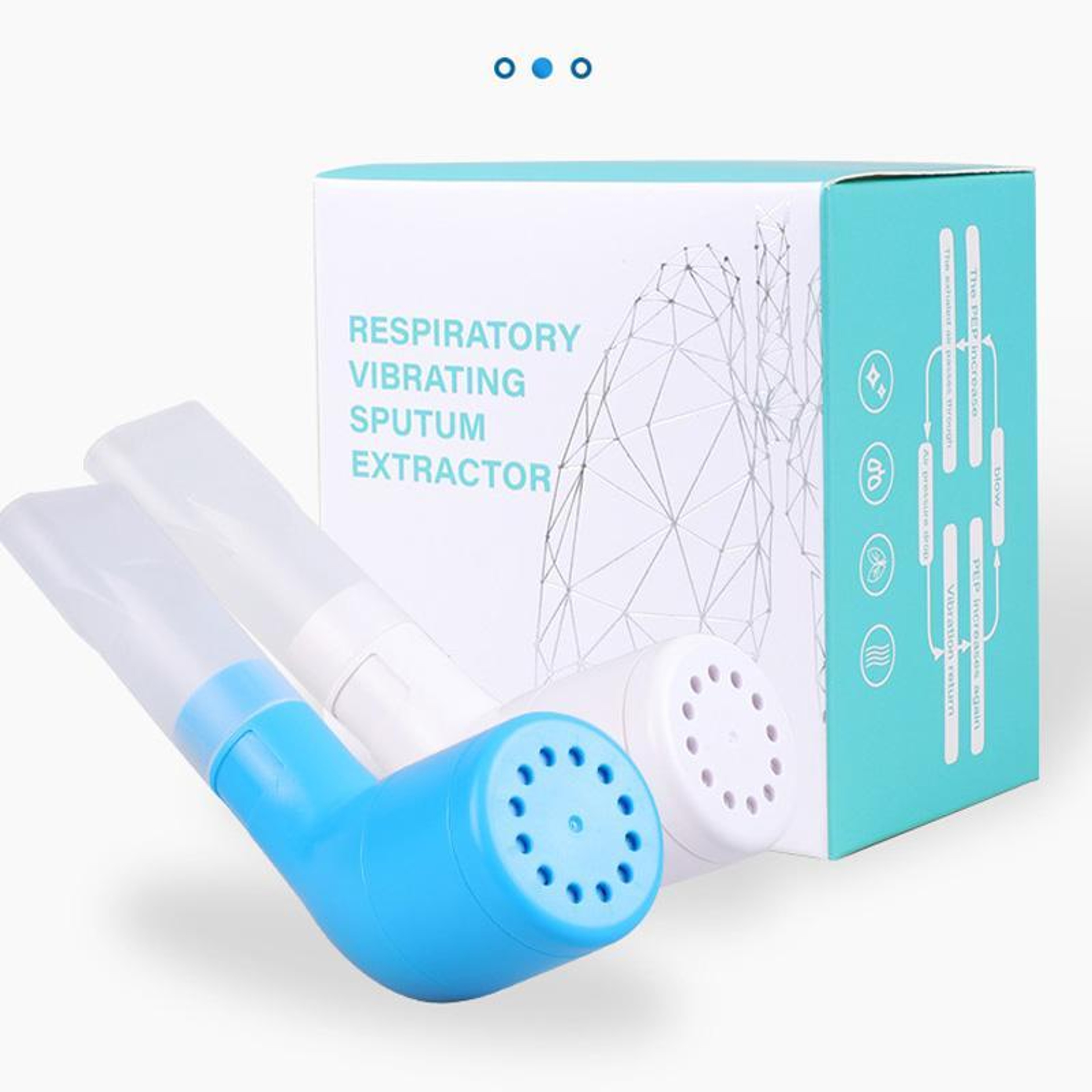 BreatheFlow 3 Ball Breathing Exerciser For Lung Capacity  Respiratory Muscle Training 5