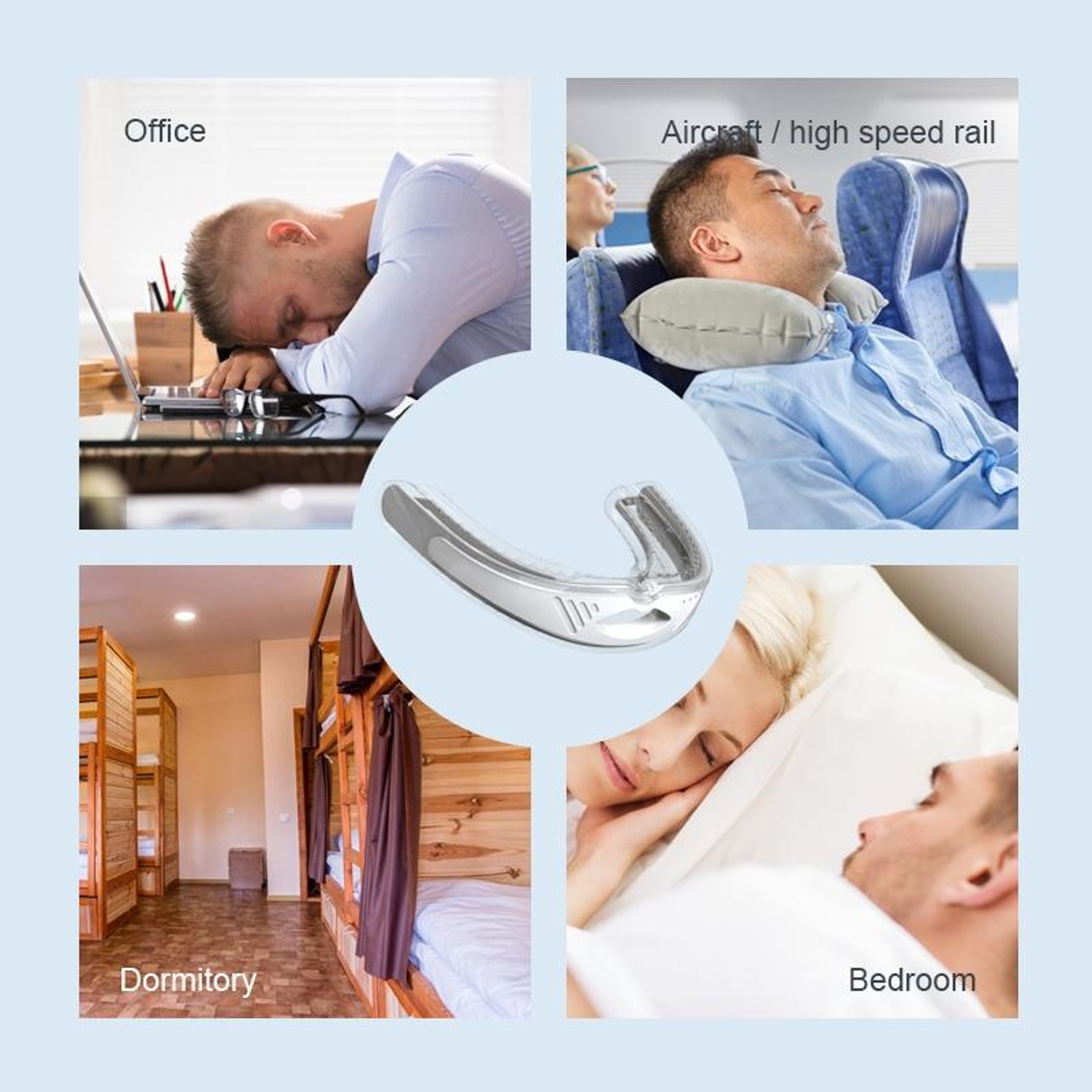SilentComfort Anti Snoring Mouthpiece For Better Sleep  Teeth Grinding Relief 4