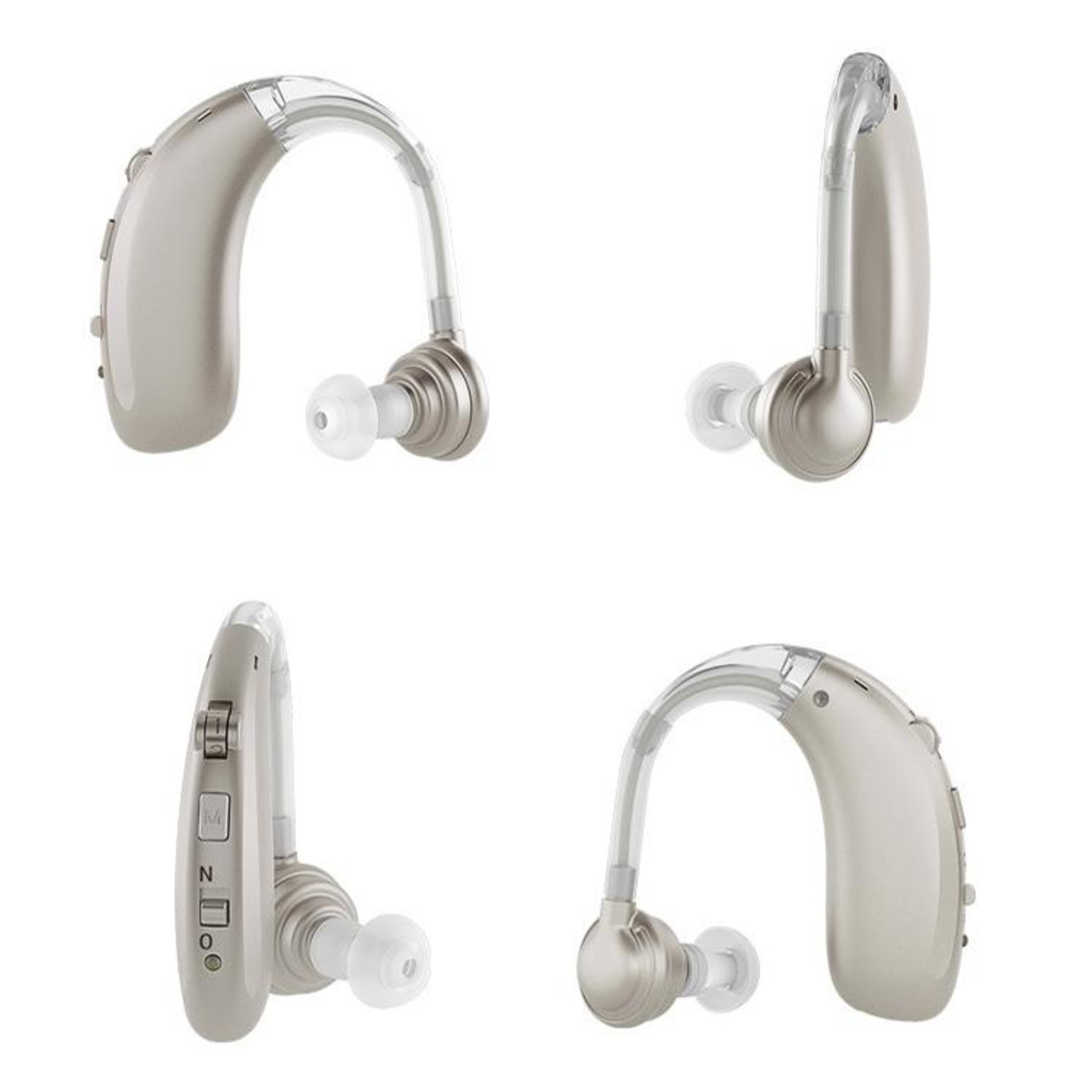 Rechargeable Hearing Amplifier With Earhook Design  Noise Reduction For Clear Everyday Listening 1