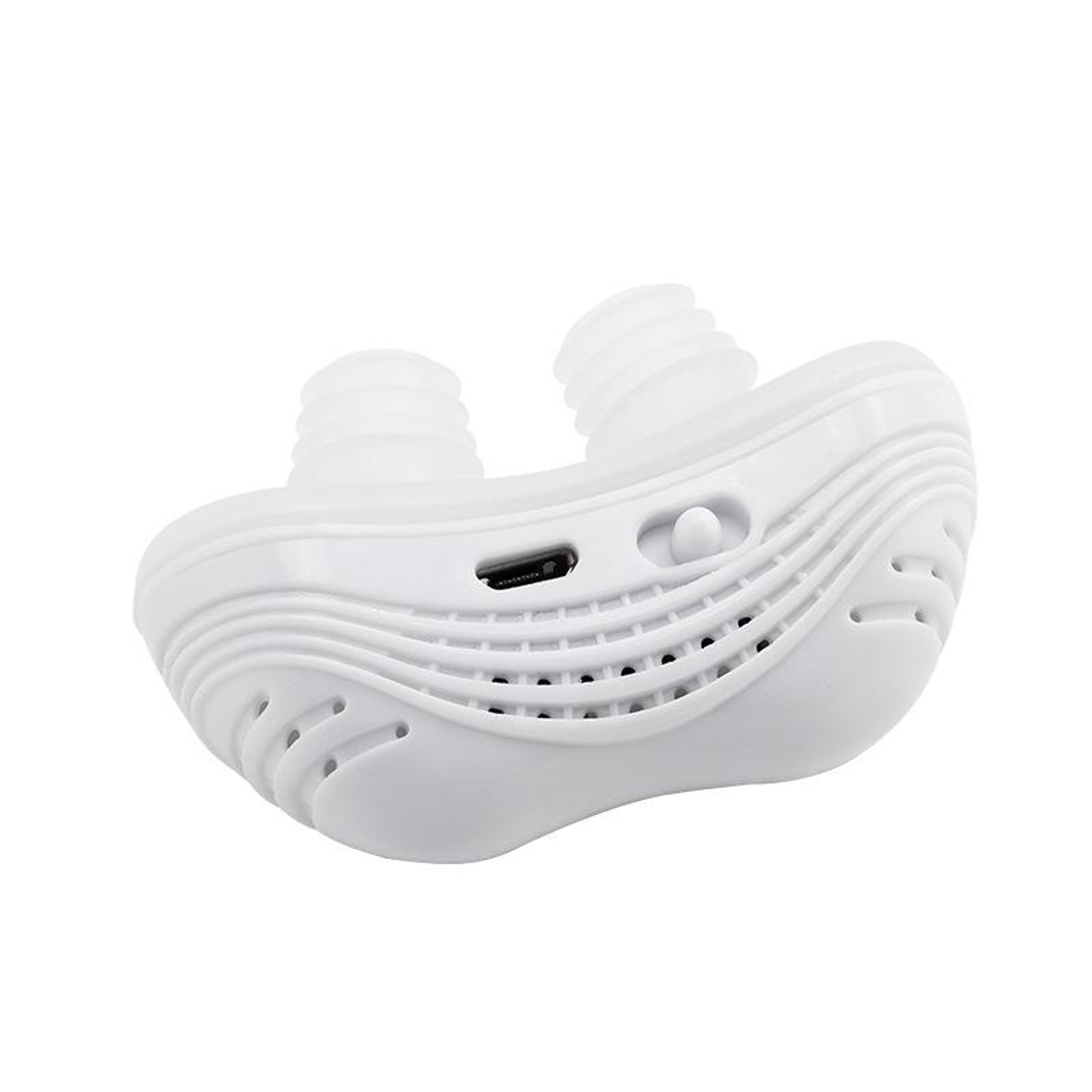 SilentFlow Anti Snoring Nose Clip With Electric Airflow Support For Better Sleep 0
