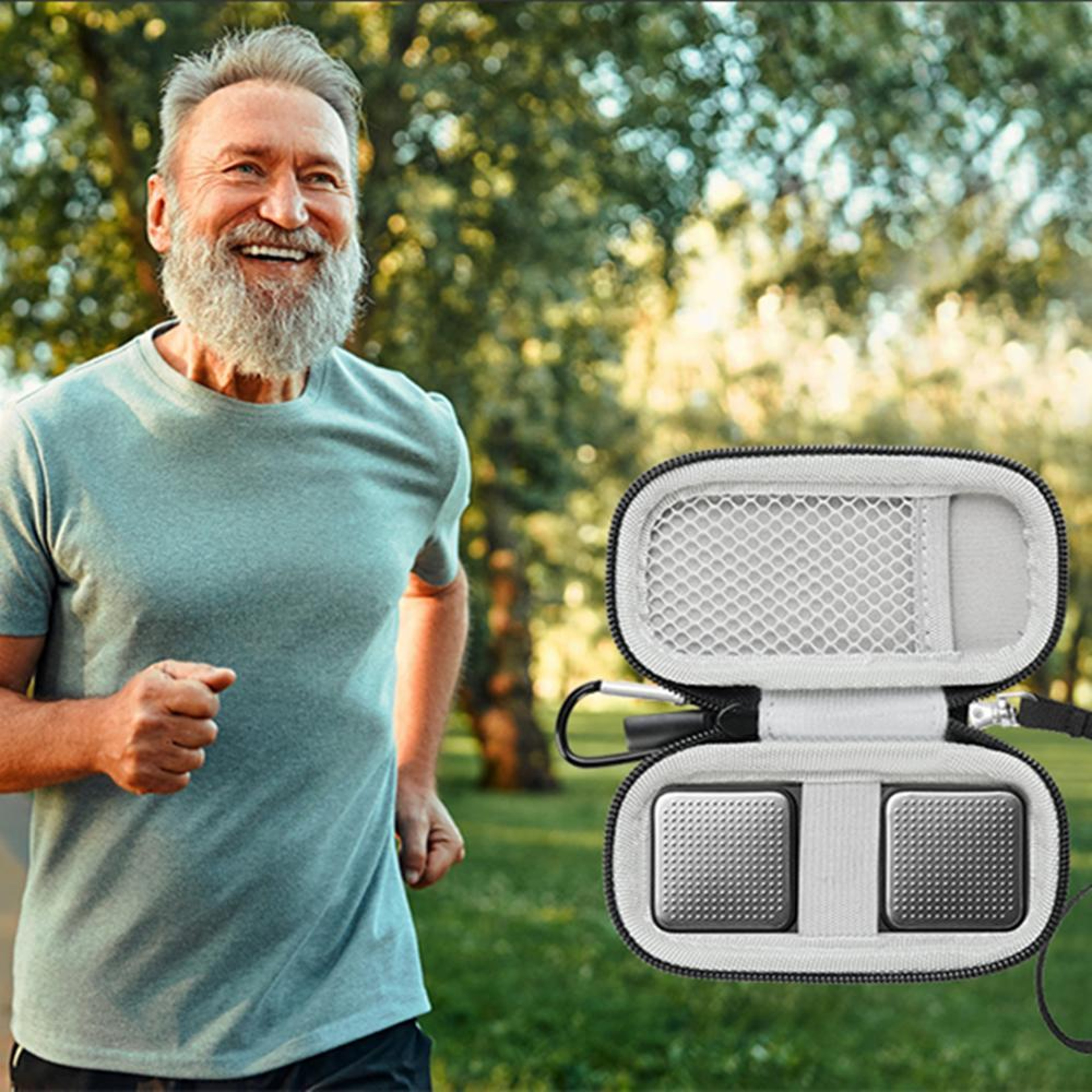 Portable KardiaMobile Case For AliveCor ECG  6L EKG Monitor With Shockproof Travel Protection 6