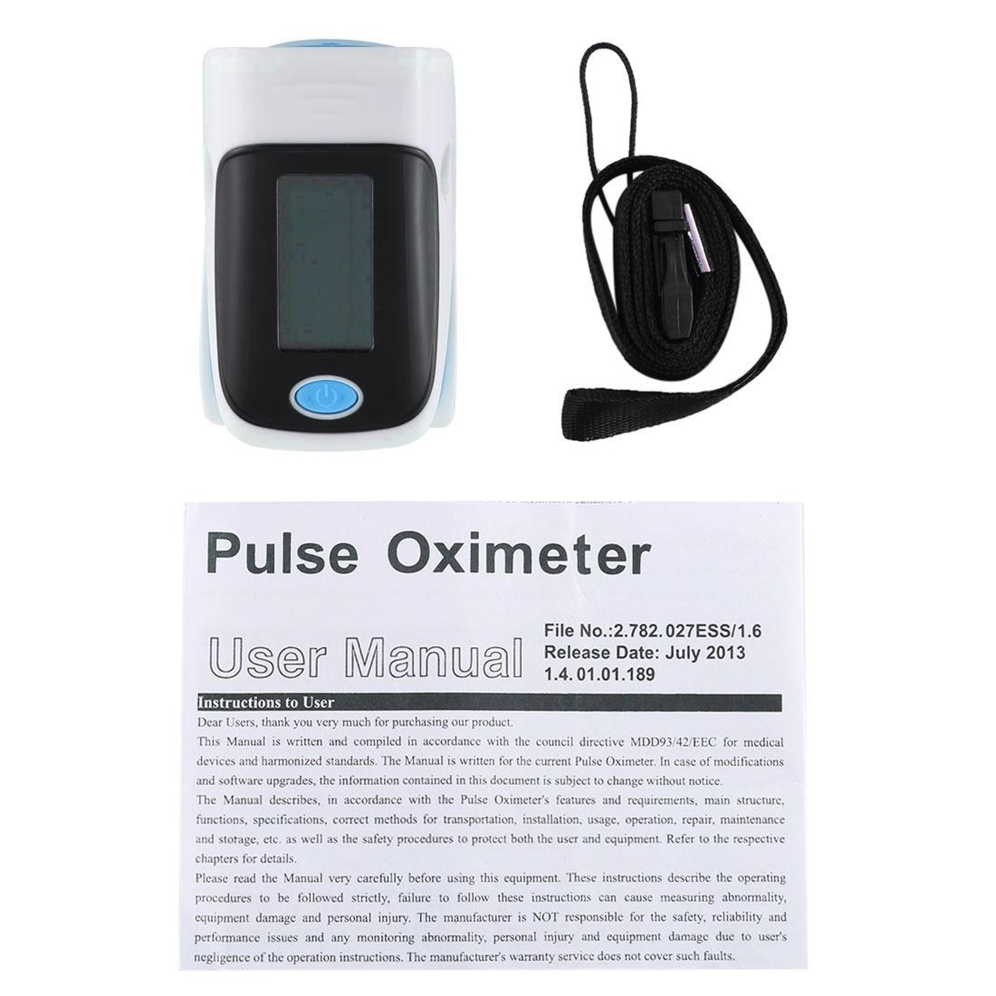 AB 80 Fingertip Pulse Oximeter With OLED Display  Blood Oxygen Monitor 4