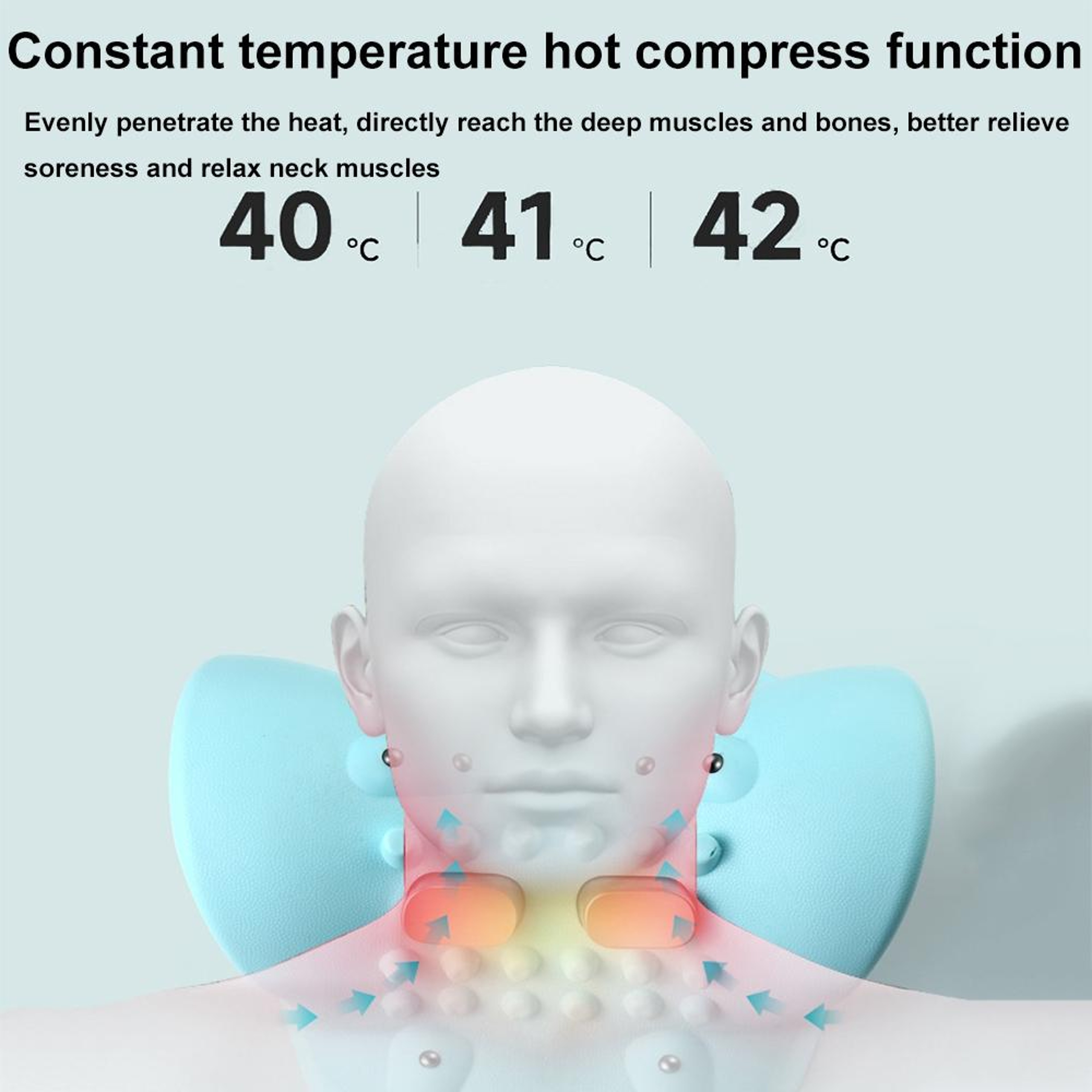 ThermaPulse EMS Neck  Shoulder Massager With Heat And Vibration Relief 5