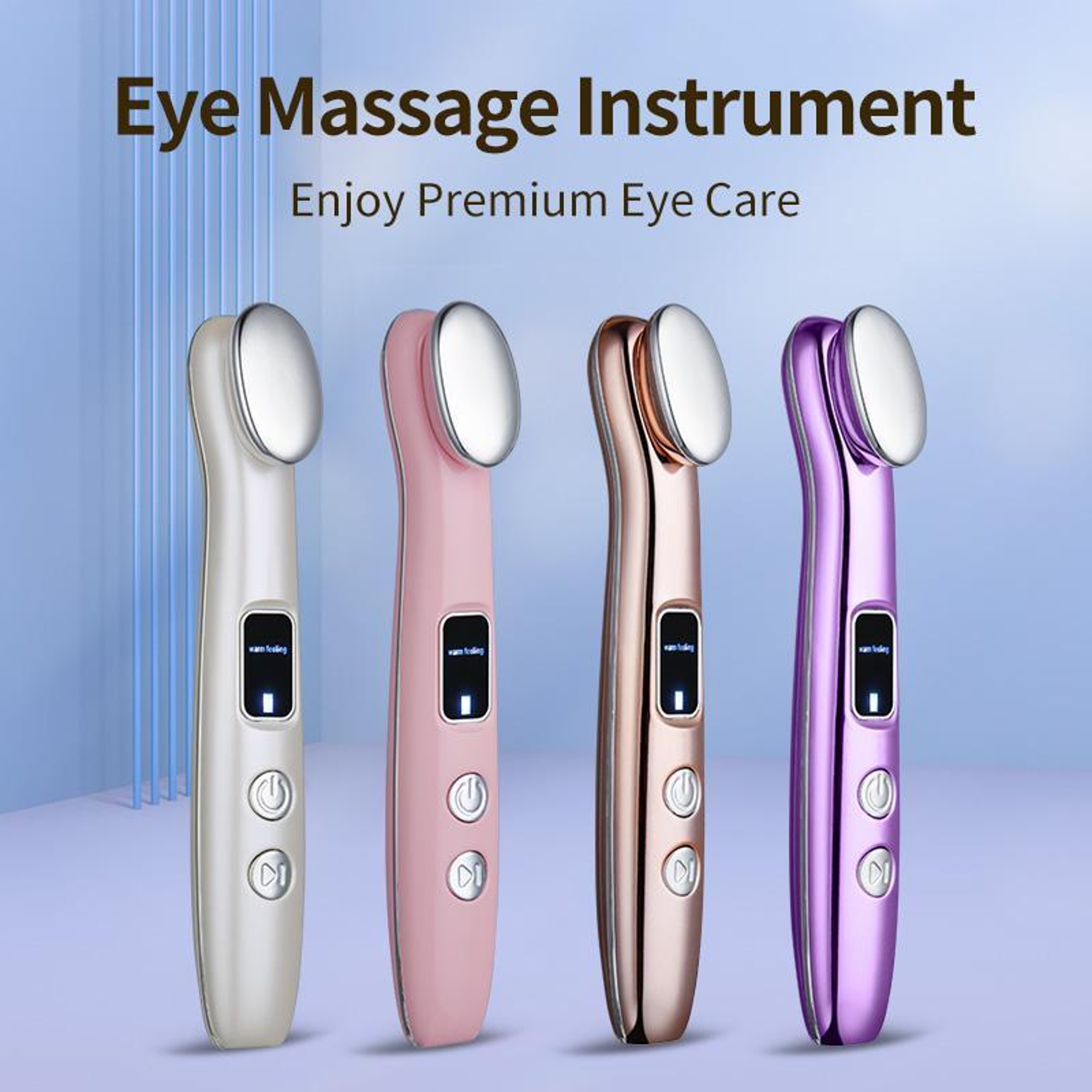 GLX 016 Eye Massager With Heat Compress Rechargeable Portable Eye Care Device 1