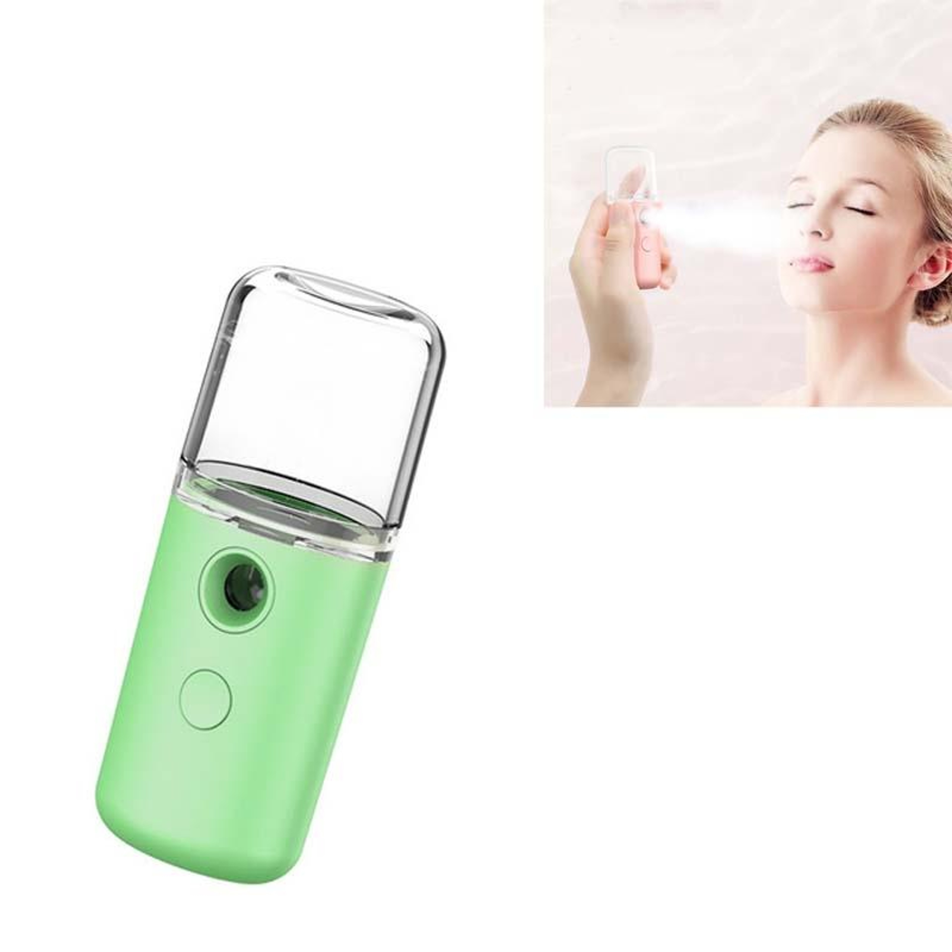 Portable Nano Mist Face Steamer USB Facial Hydration Sprayer For Deep Moisturizing  Skin Refresh 4
