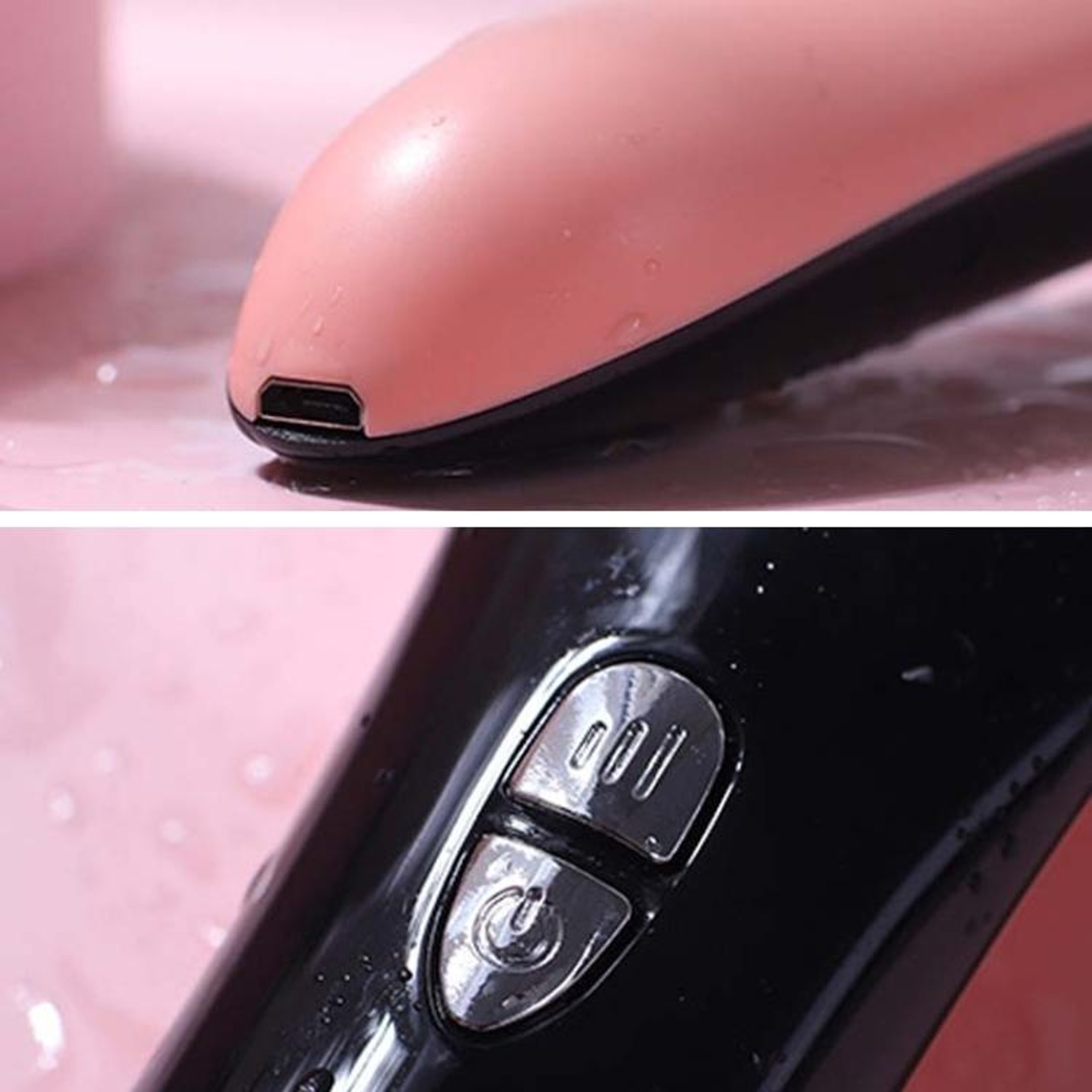 Ultrasonic LED Facial Massager With Ion Therapy And Red Blue Light Skincare Device 2