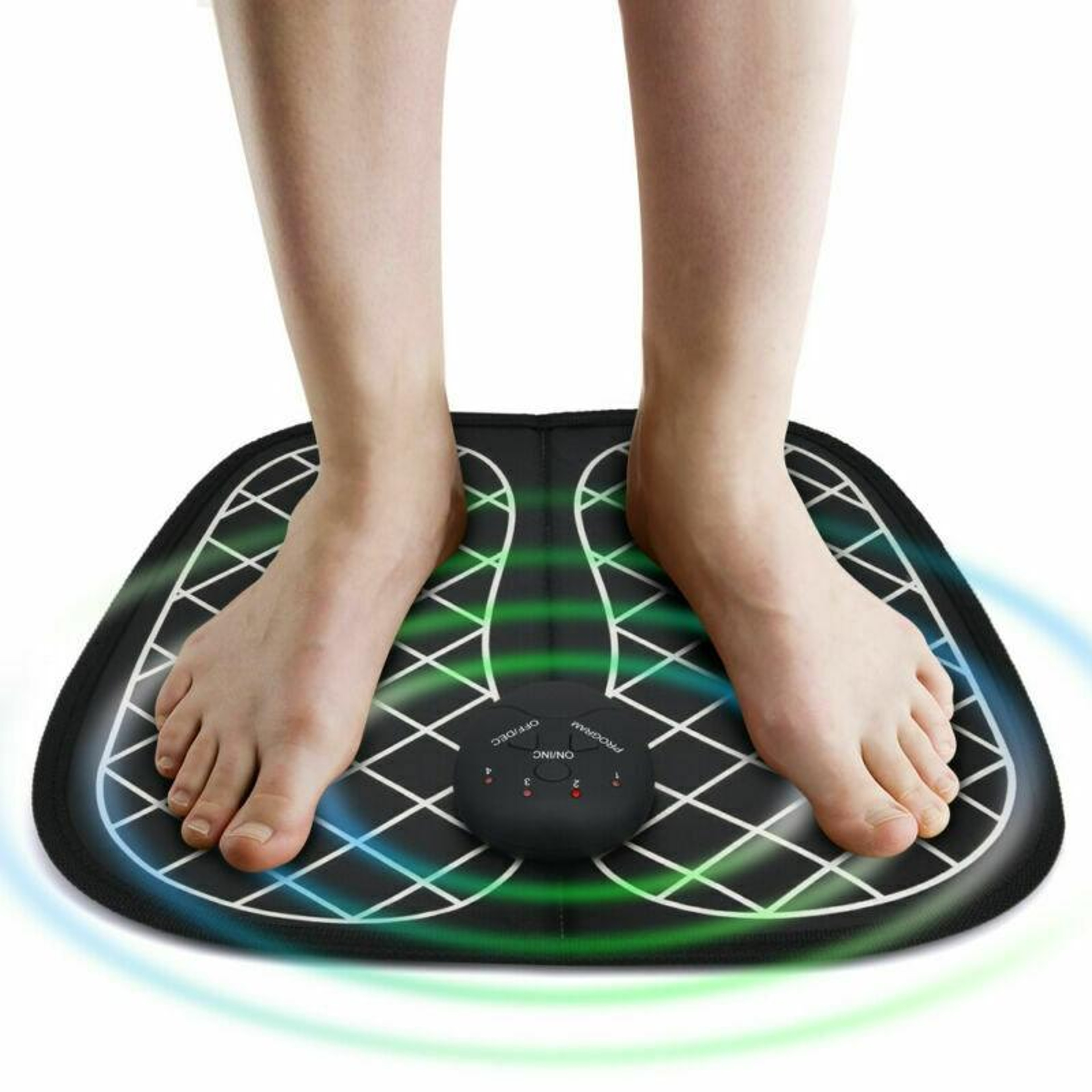EMS Foot Massager Mat For Blood Circulation  Pain Relief With 6 Modes And 10 Intensity Levels 4