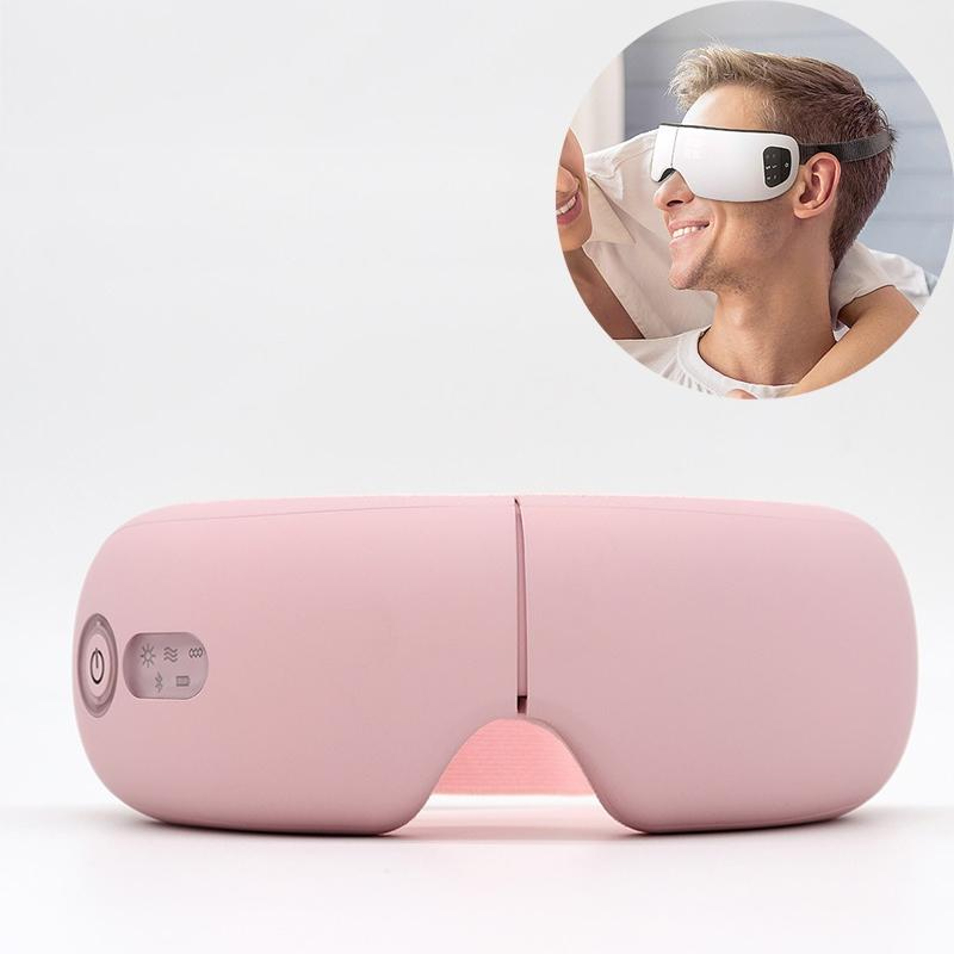 Smart Heated Eye Massager With Air Compression For Eye Strain Relief  Relaxation 10