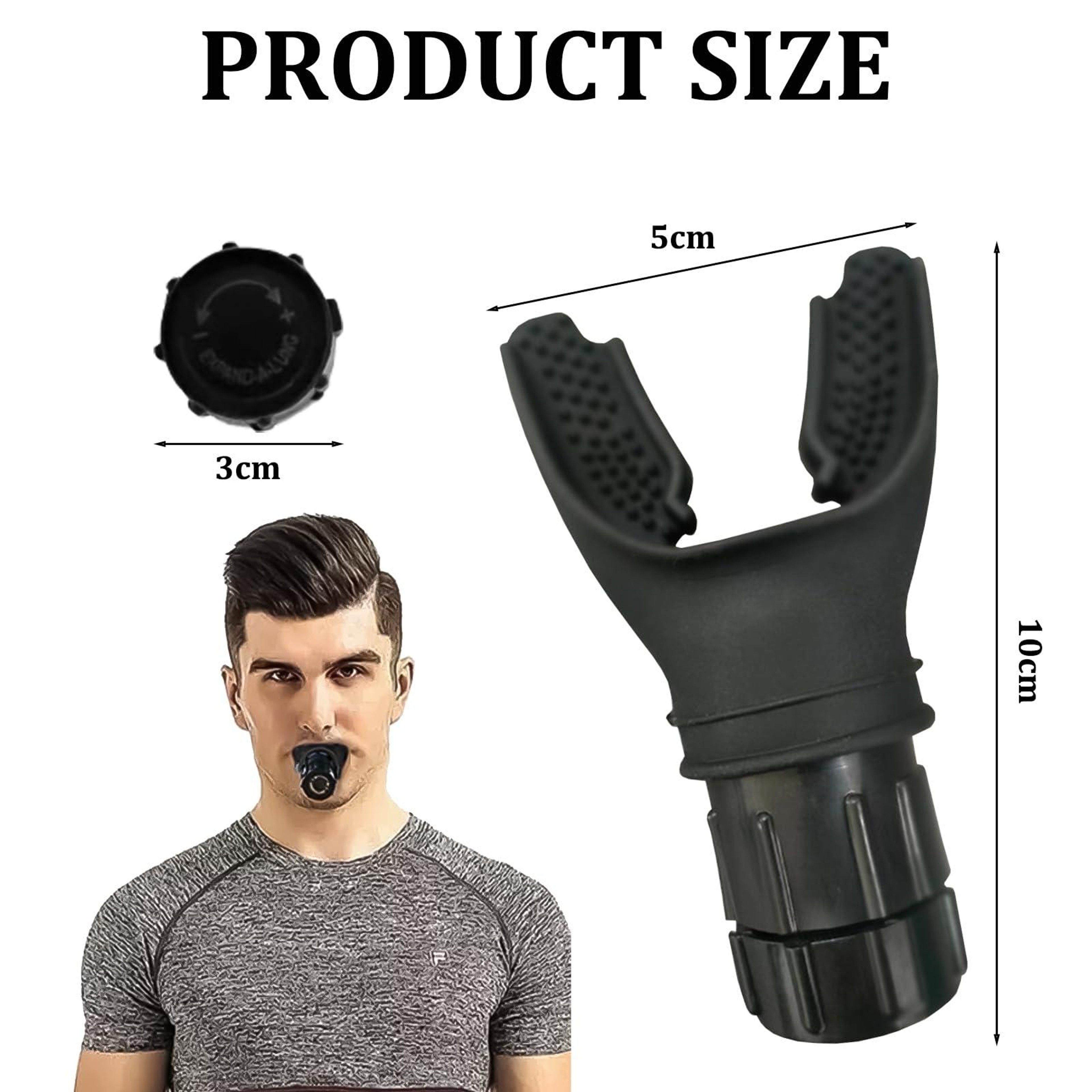 Adjustable Breathing Exerciser Lung Trainer For Strength Endurance  Lung Capacity Improvement 6